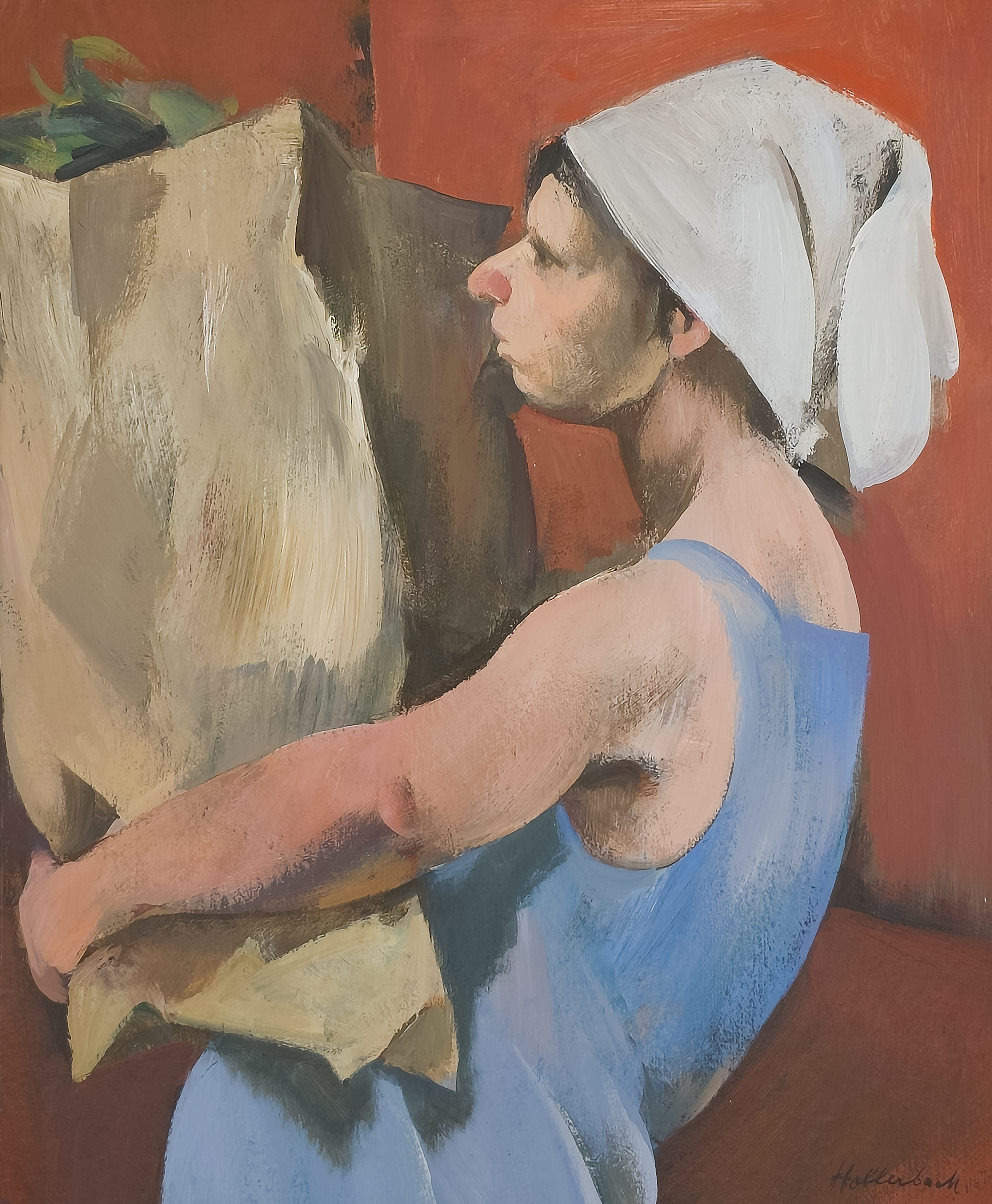 Woman and Groceries  - Serge Hollerbach, c. 1980