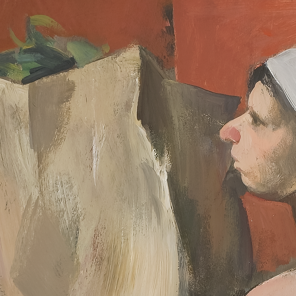 Woman and Groceries  - Serge Hollerbach, c. 1980