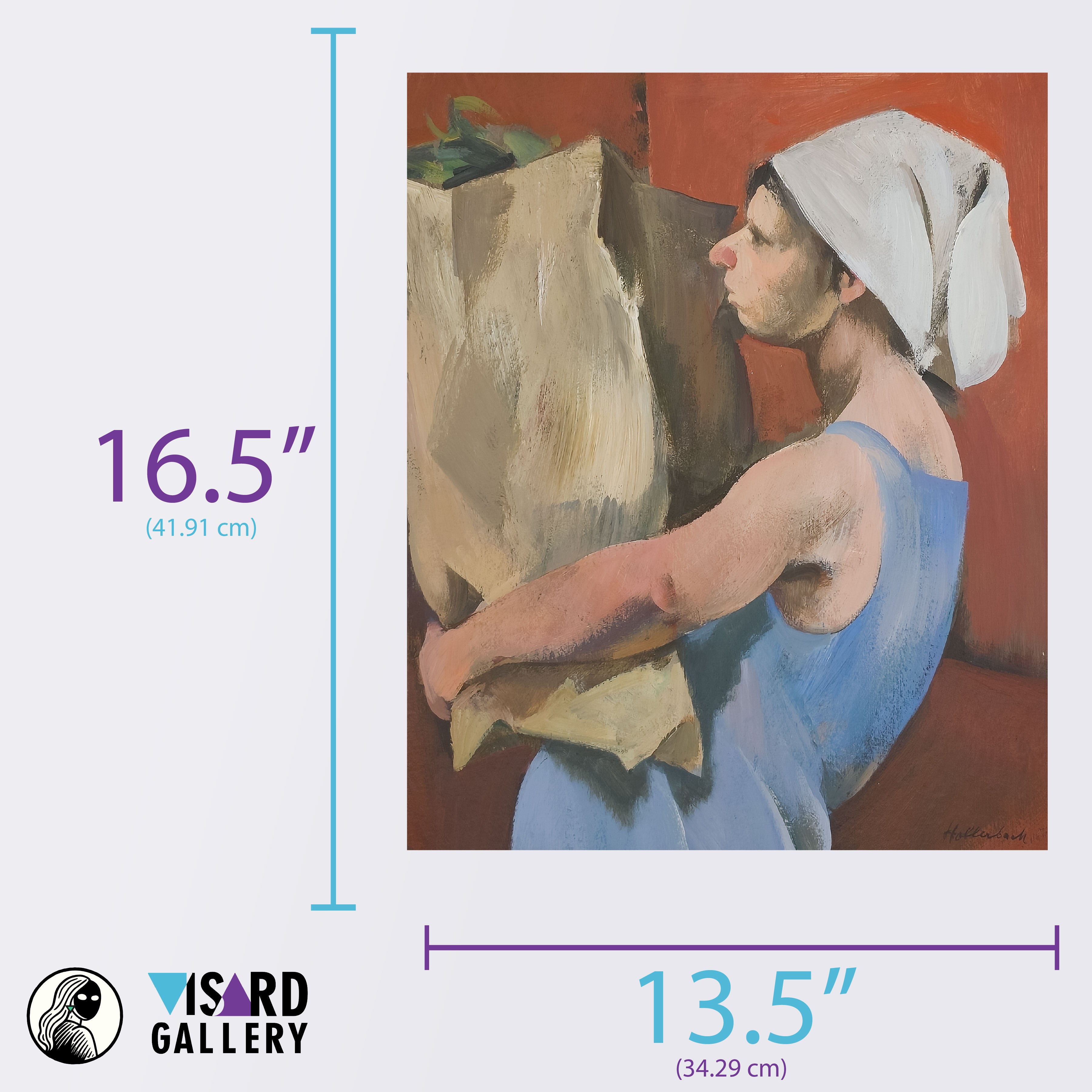 Woman and Groceries  - Serge Hollerbach, c. 1980