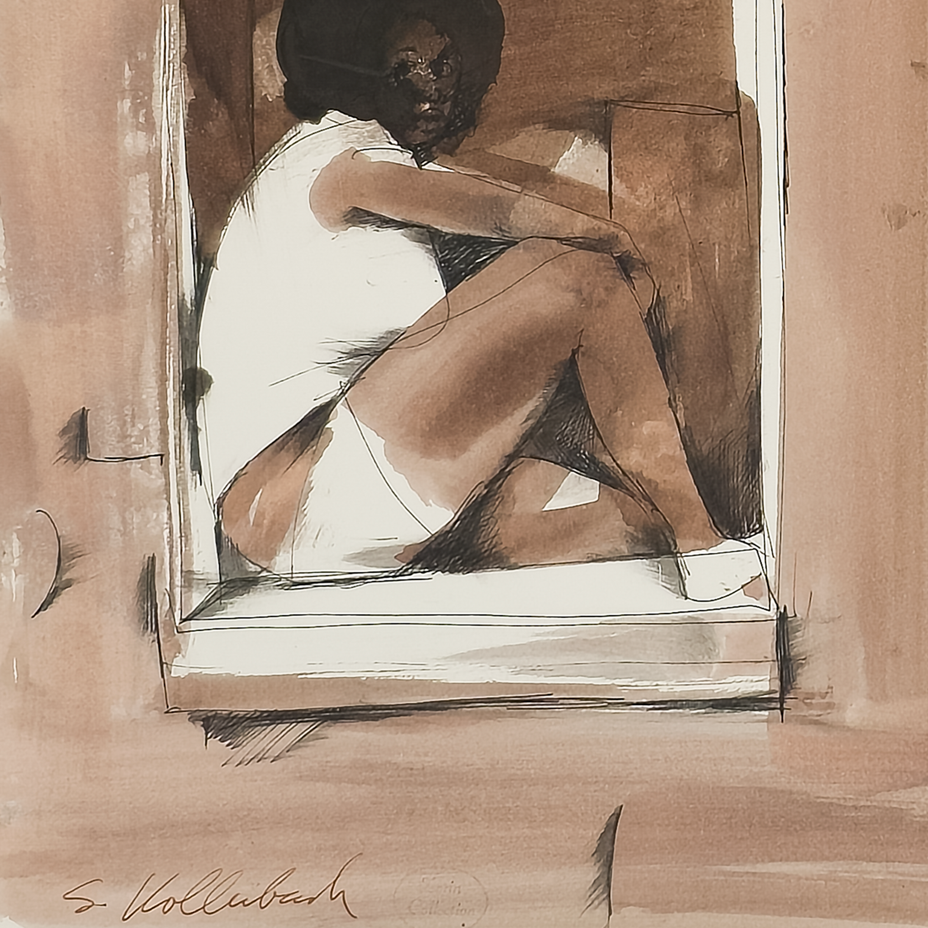 Woman in Window  - Serge Hollerbach, c. 1972