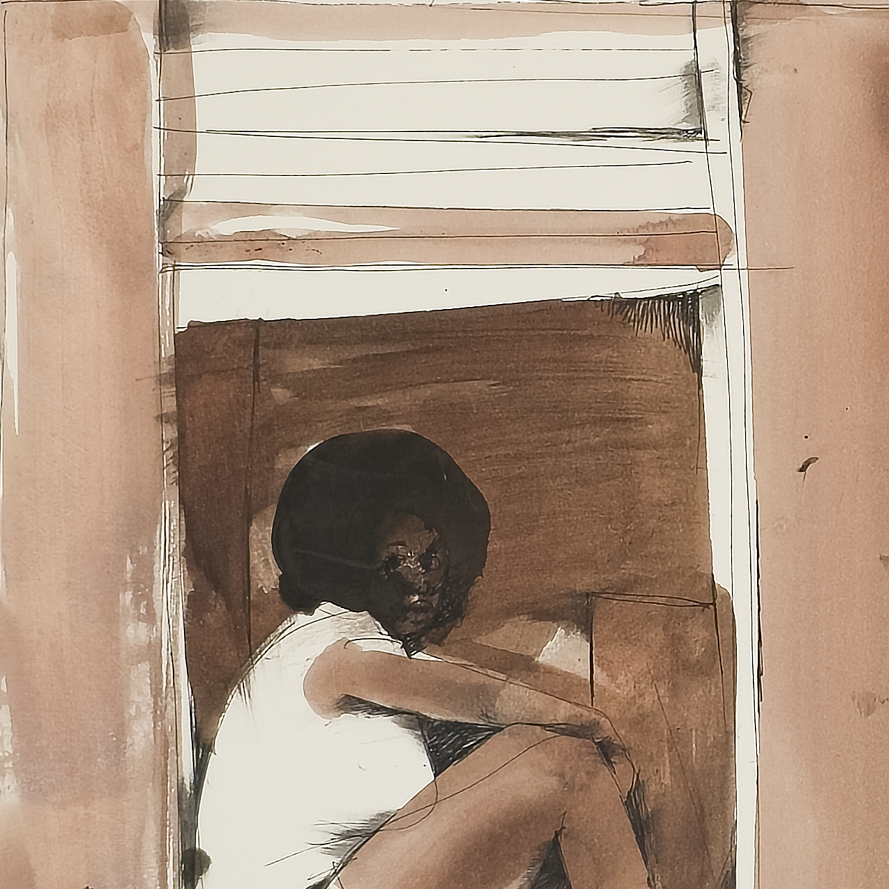 Woman in Window  - Serge Hollerbach, c. 1972
