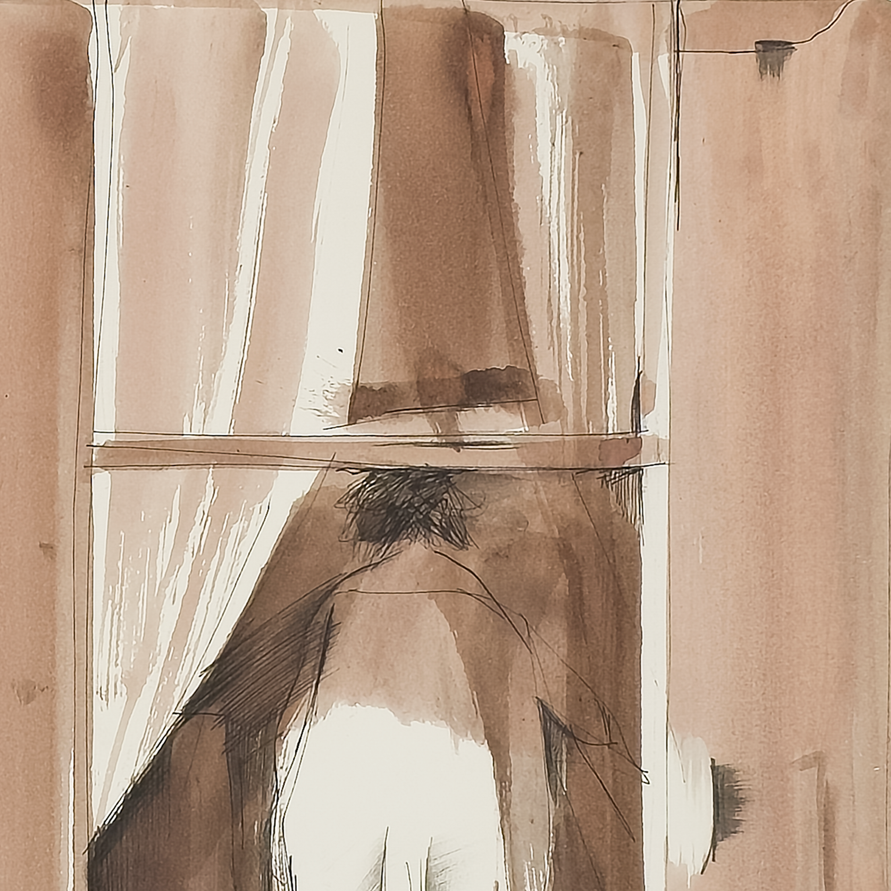 Woman in Window  - Serge Hollerbach, c. 1972