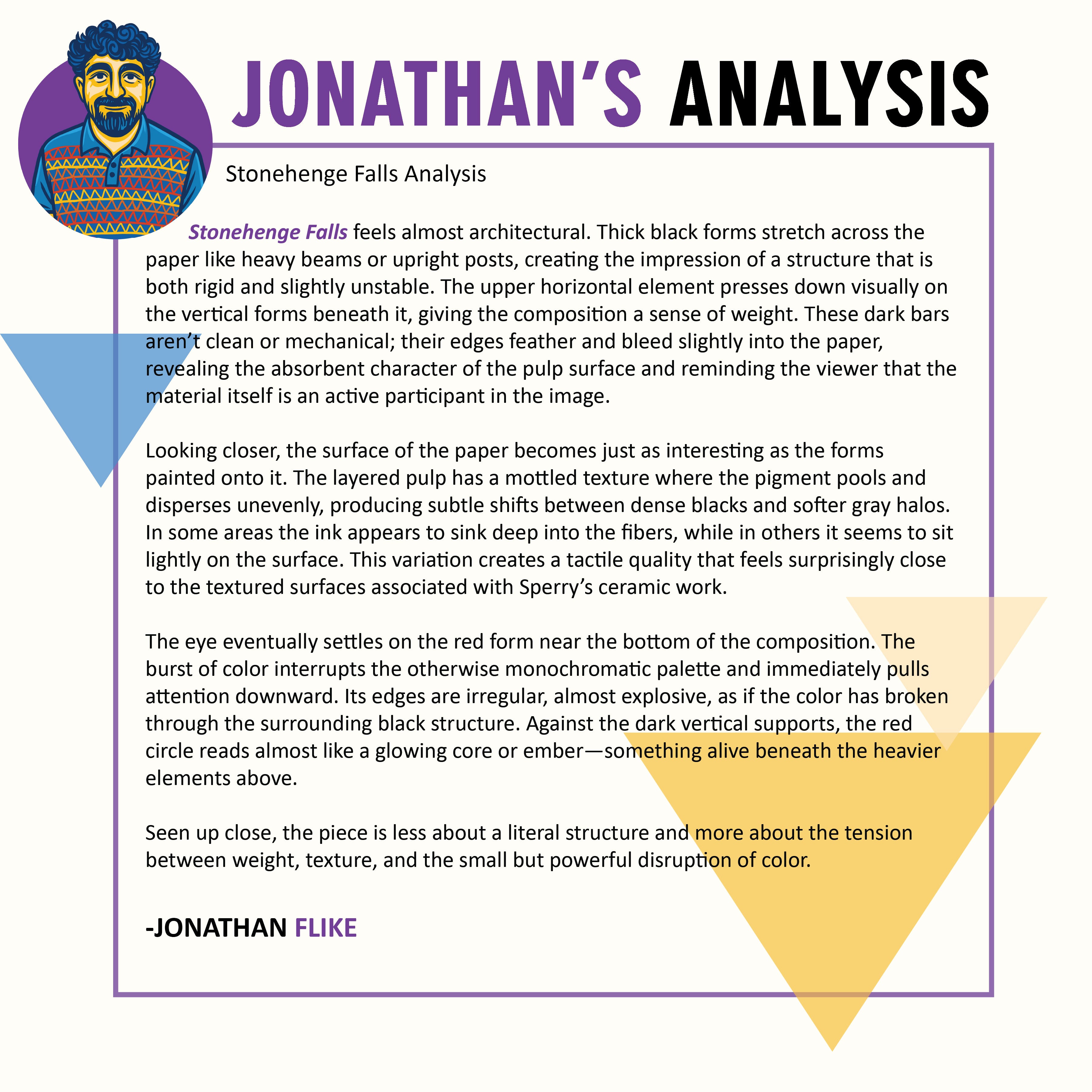 Stonehenge Falls by Robert Sperry