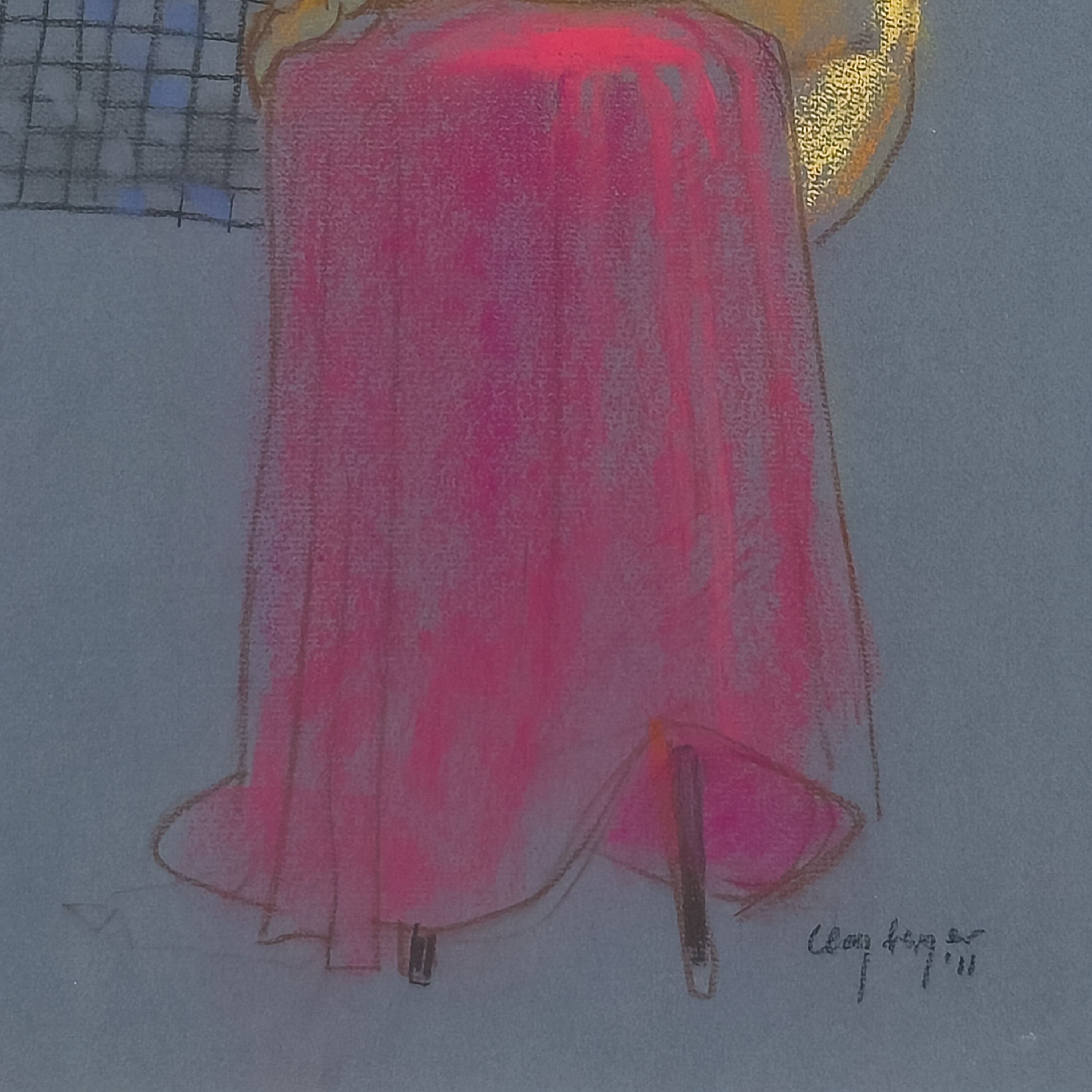 Seated Woman by Samuel Clayberger