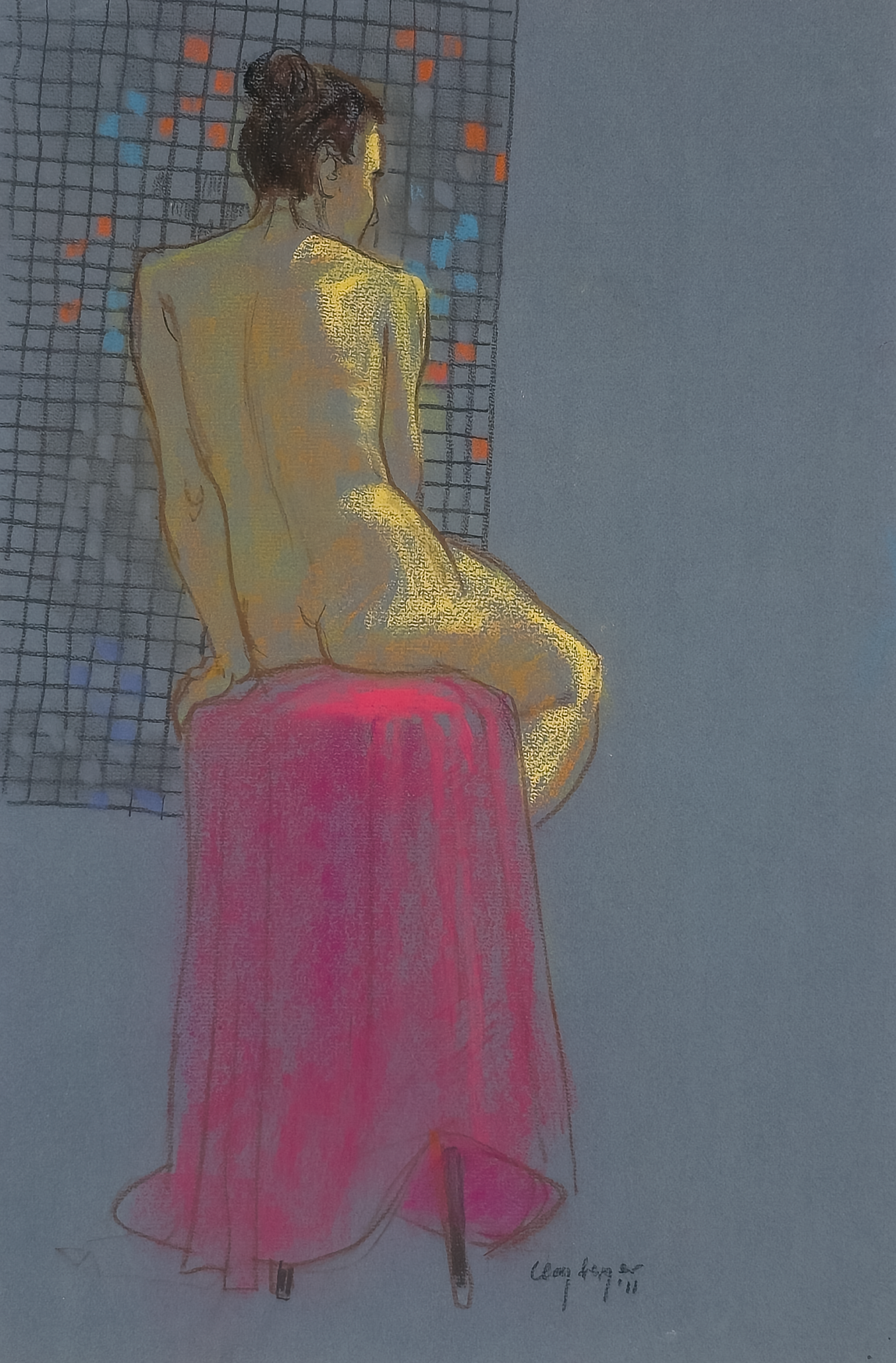 Seated Woman by Samuel Clayberger