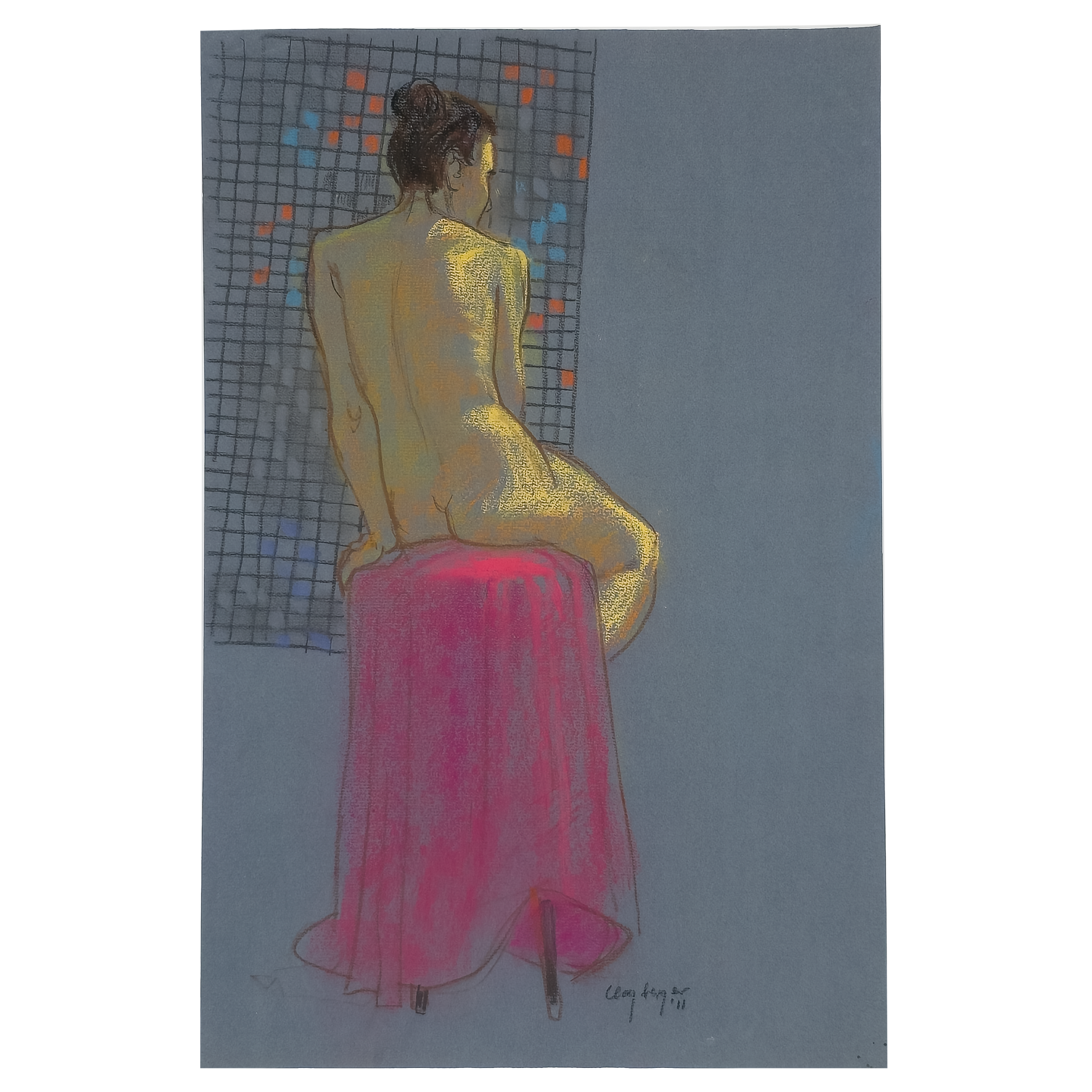 Seated Woman by Samuel Clayberger