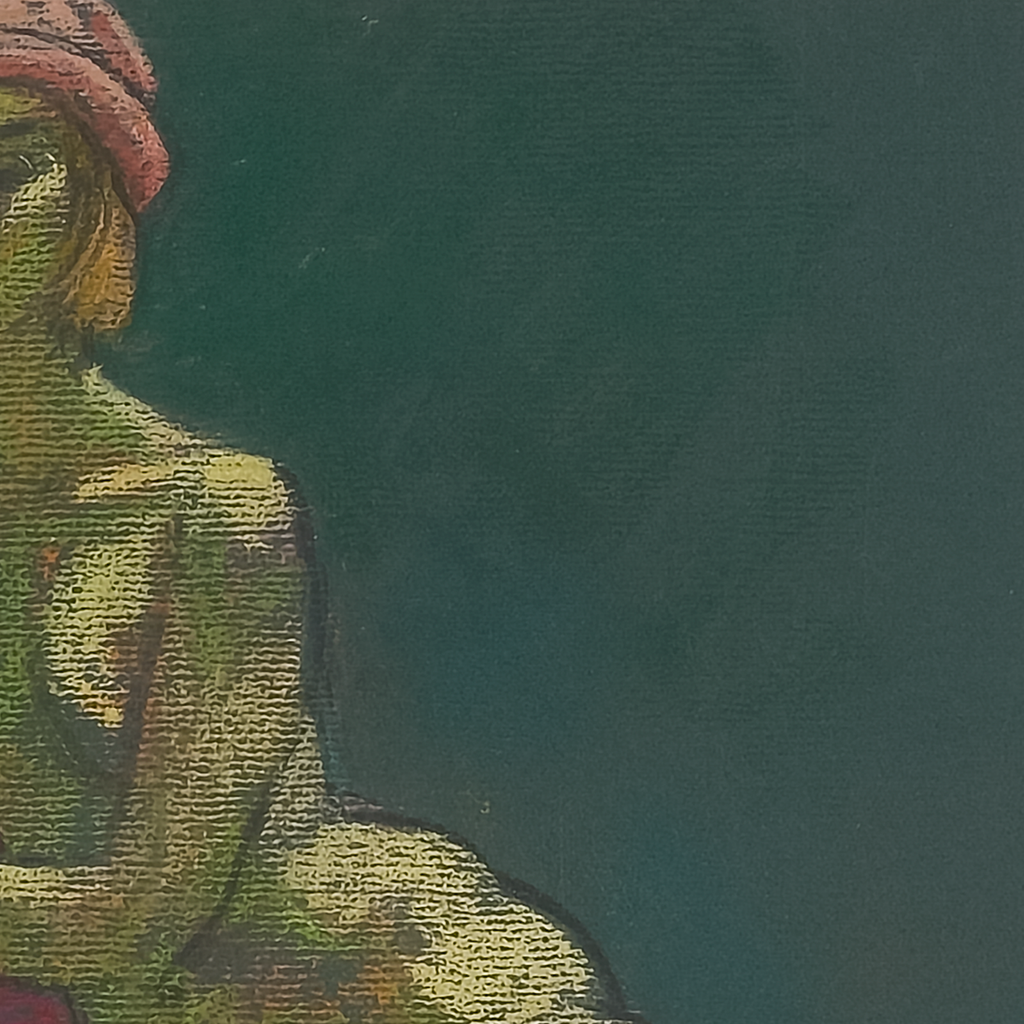 Nude with Hat by Samuel Clayberger