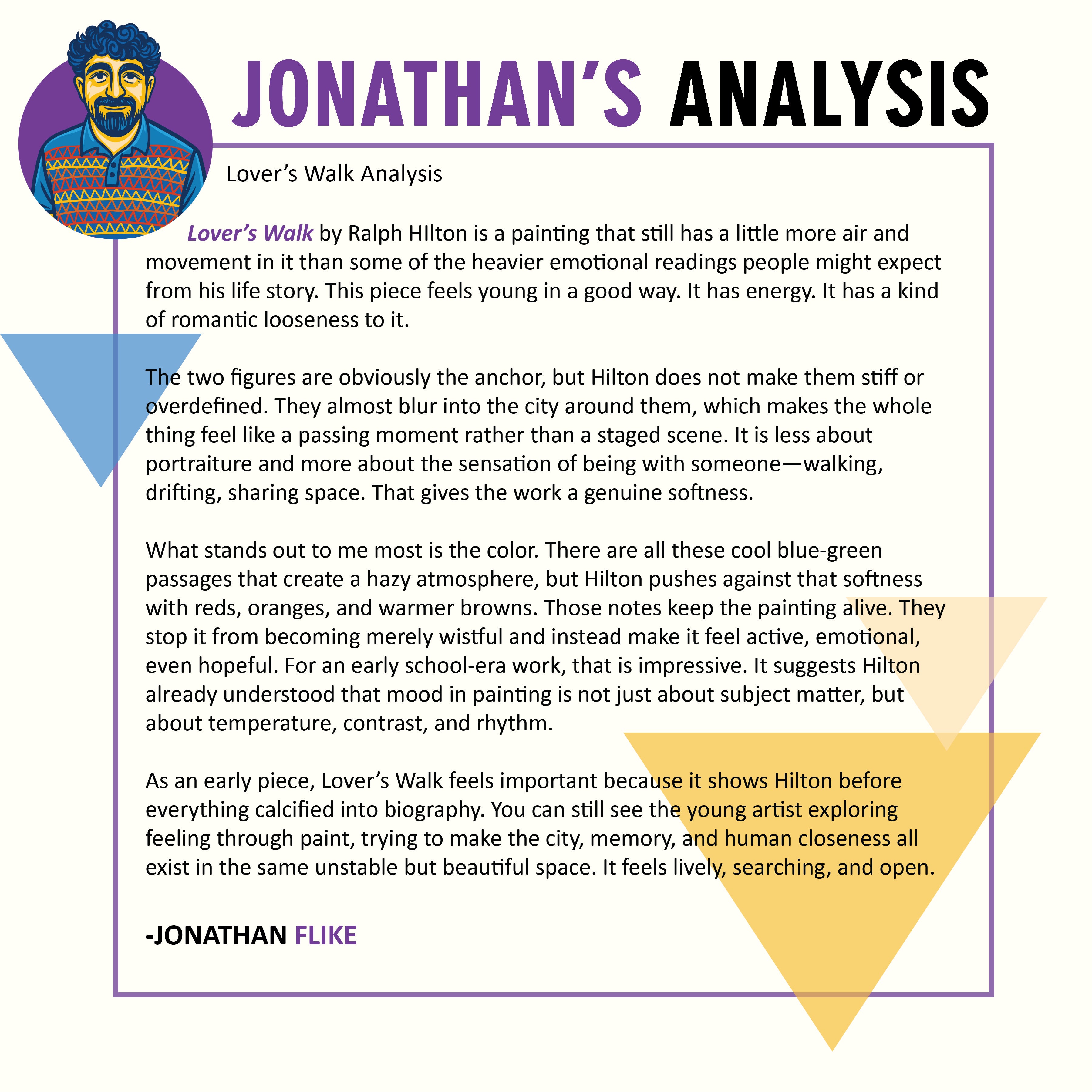 Lover's Walk by Ralph Hilton