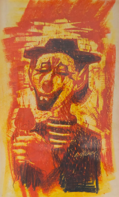 Cabernet Clown by Benjamin Glicker