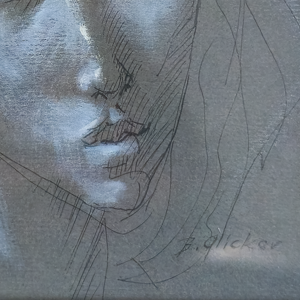 A Girl's Head by Benjamin Glicker