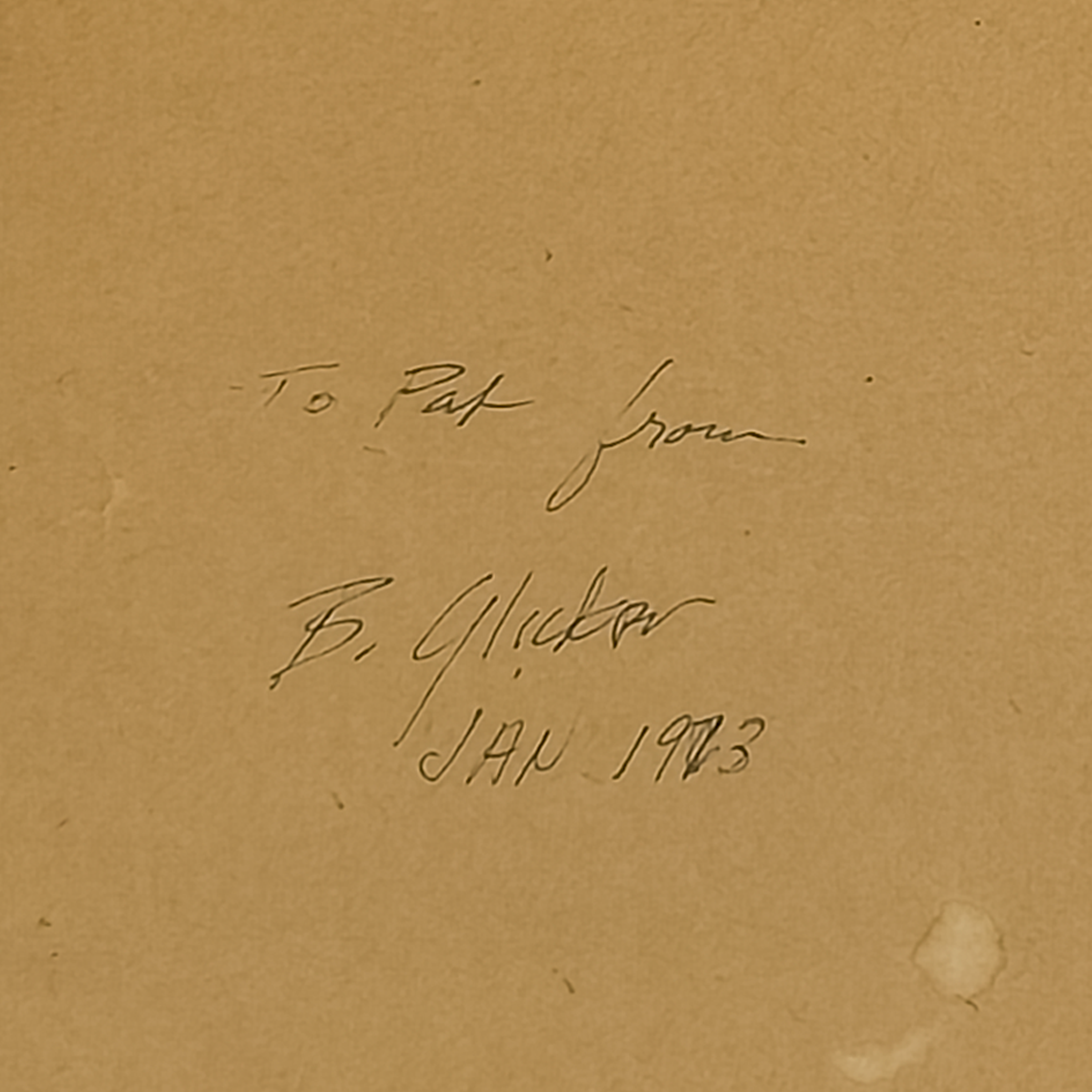 A Girl's Head by Benjamin Glicker