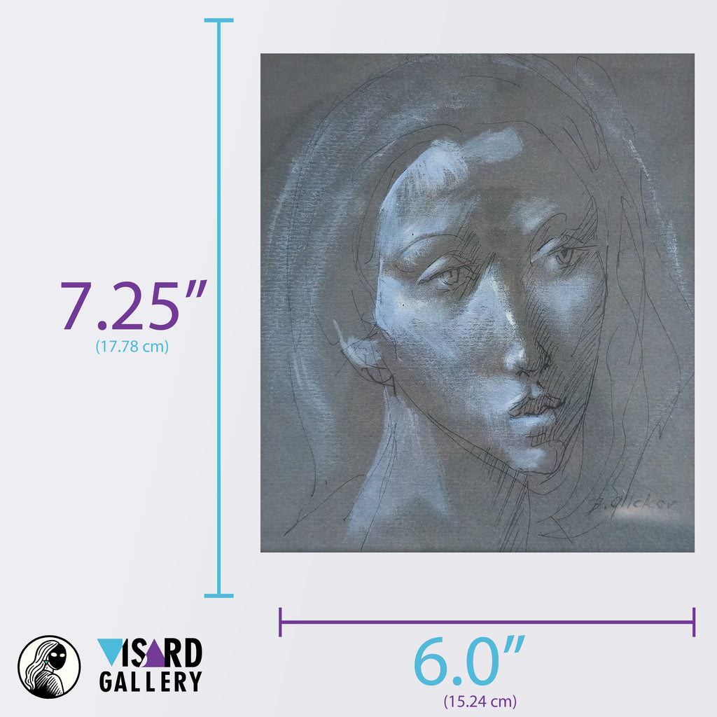 A Girl's Head by Benjamin Glicker