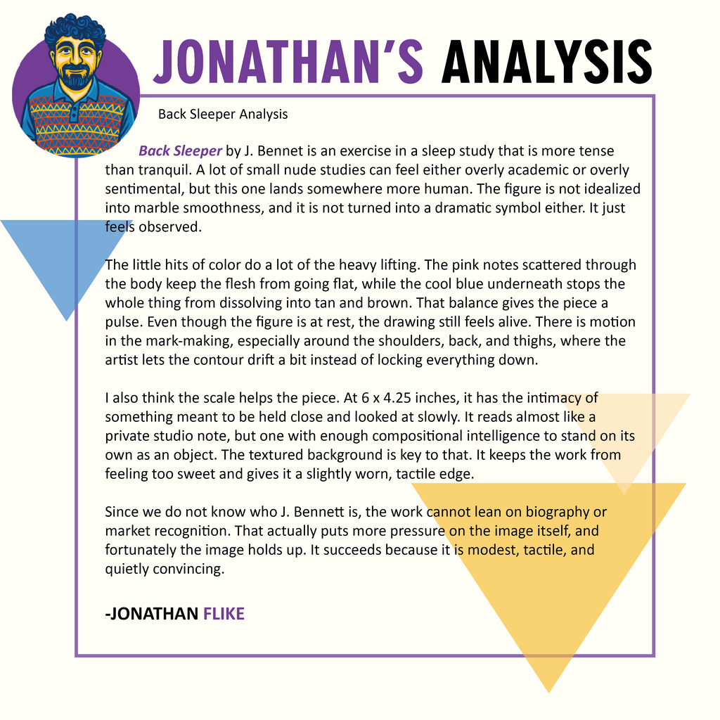 Back Sleeper by J. Bennett