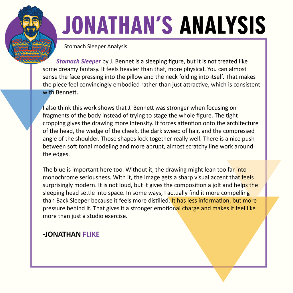 Stomach Sleeper by J. Bennett