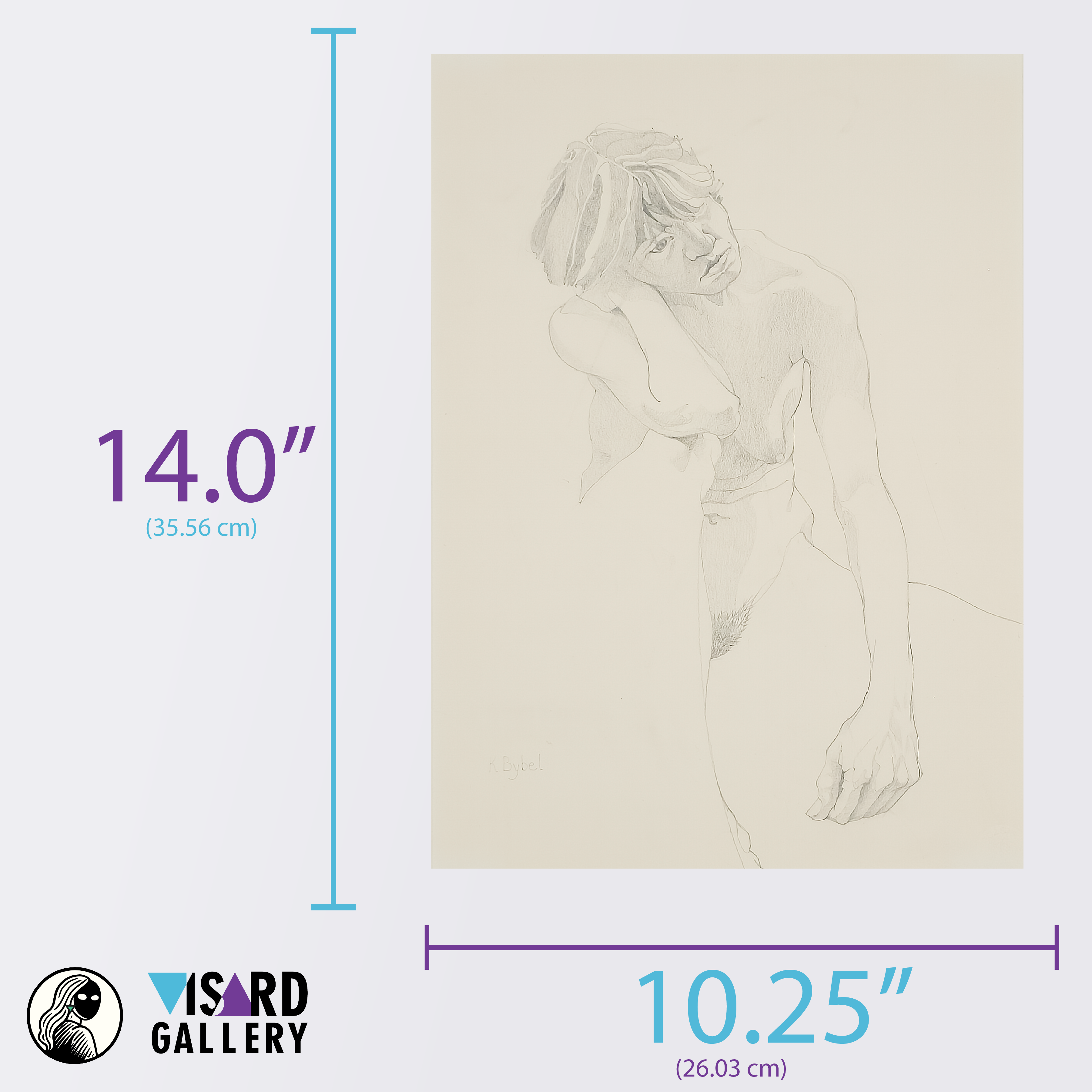 Nude in Thought - Karen Frey (Bybel), c. Unknown