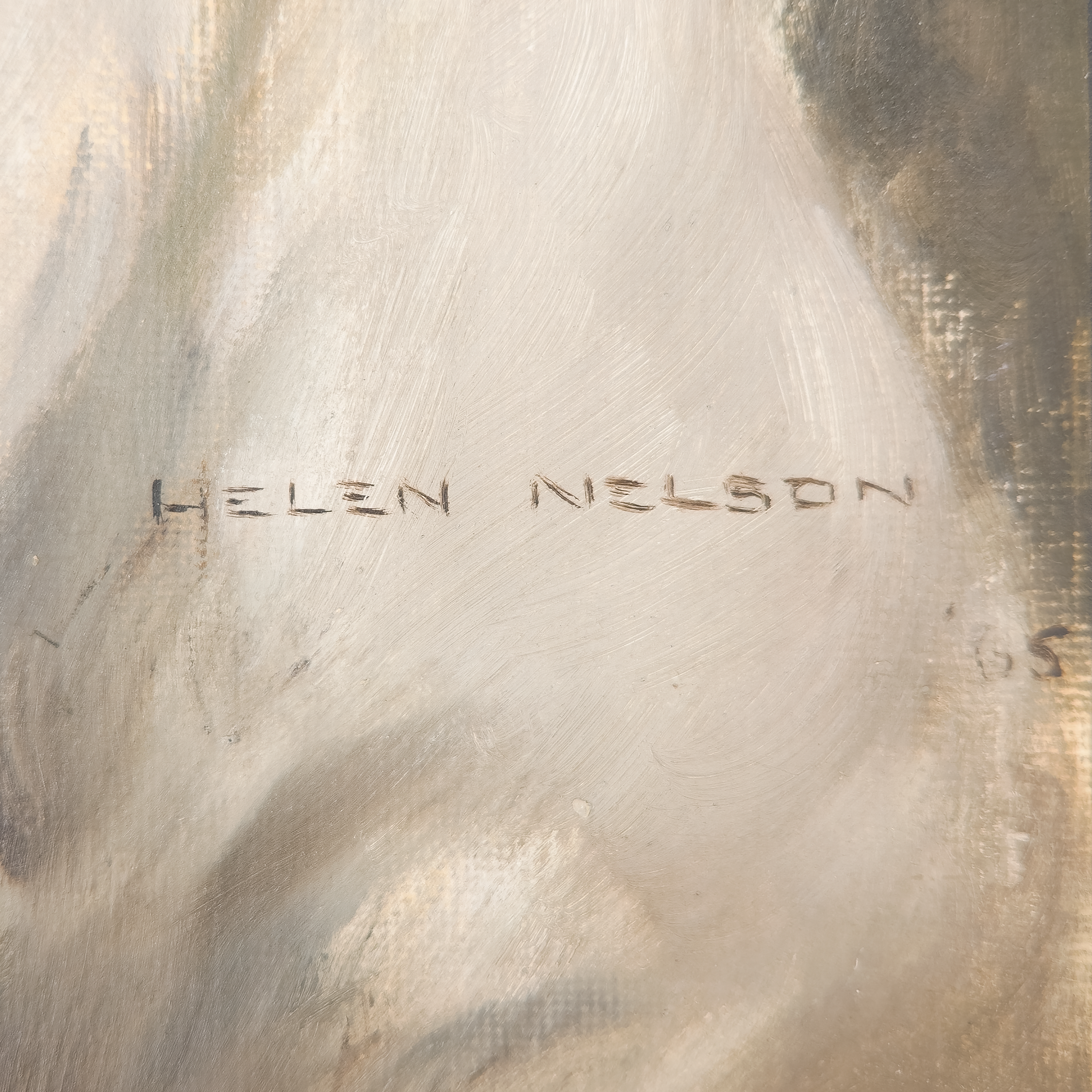 Portrait of a Summer Man - Helen Nelson, c. 1965