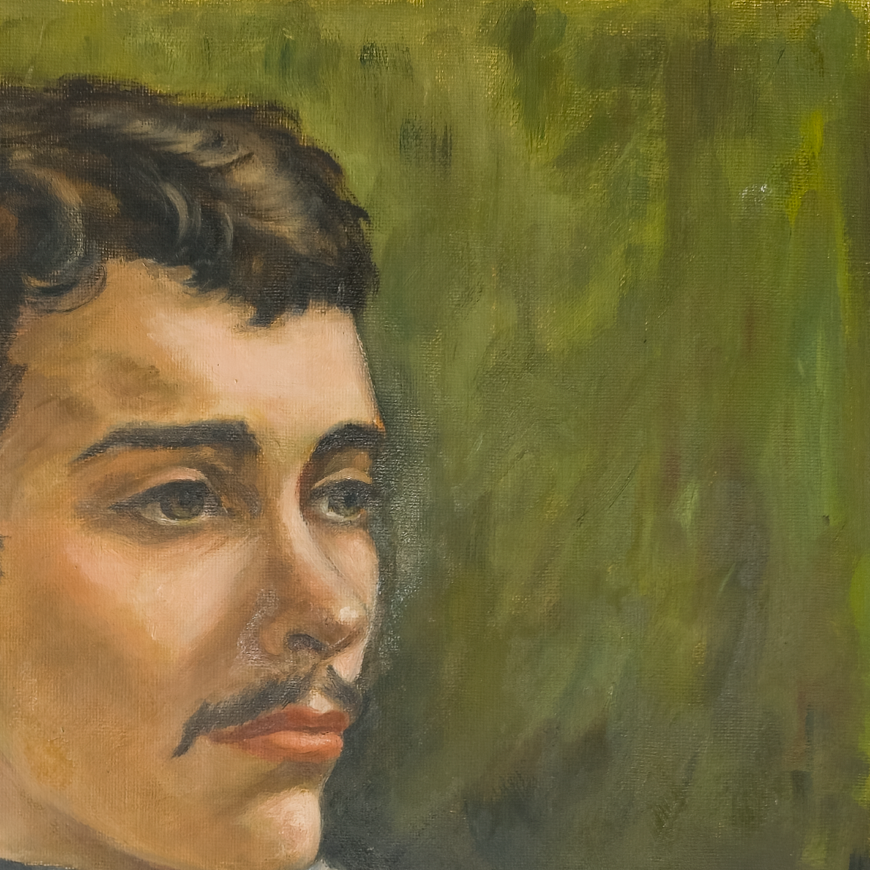 Portrait of a Summer Man - Helen Nelson, c. 1965