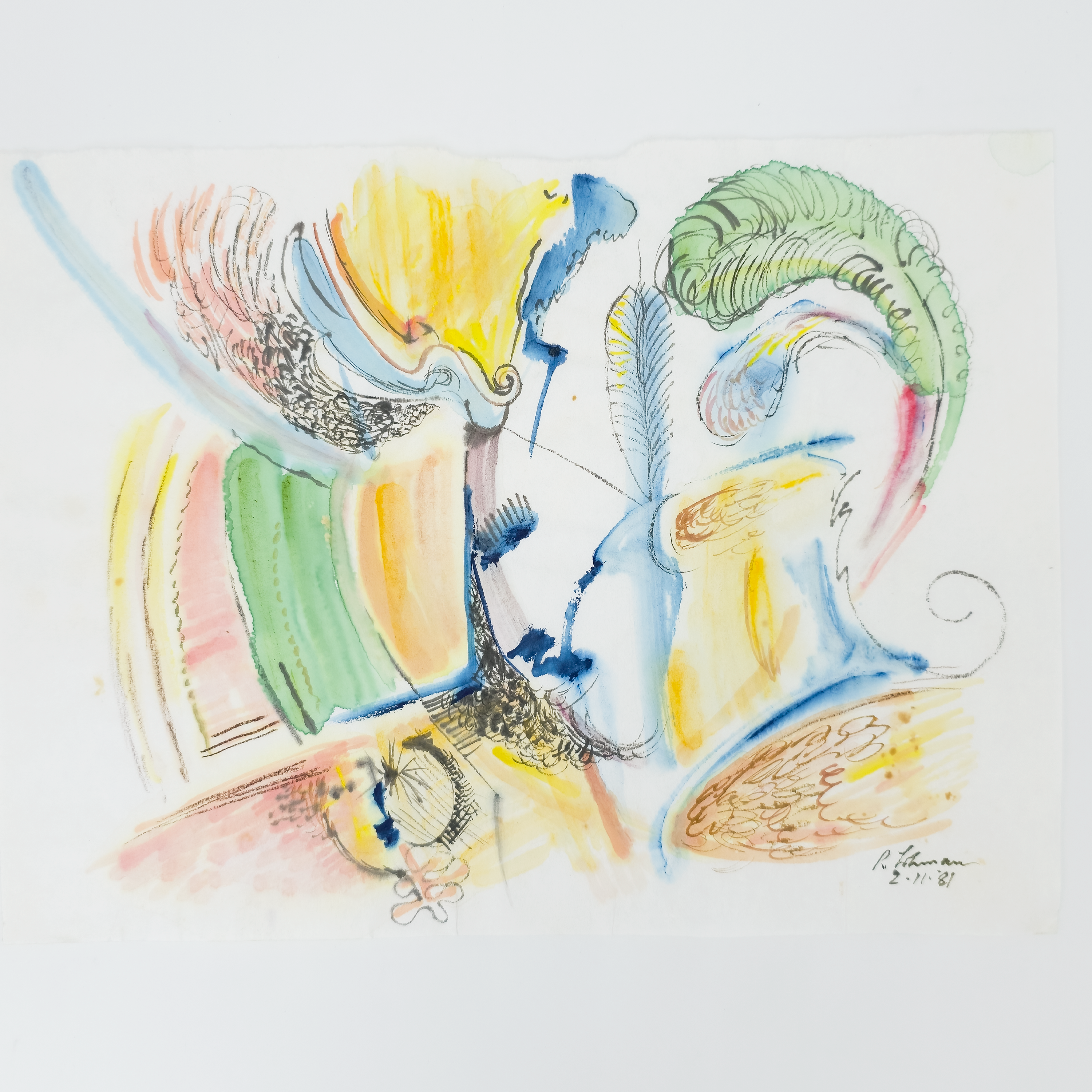 Madame Plumage - Robert Lohman, c. 1981