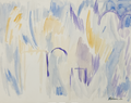 Abstraction of Purple, Blue, and Yellow - Robert Lohman, c. 1962