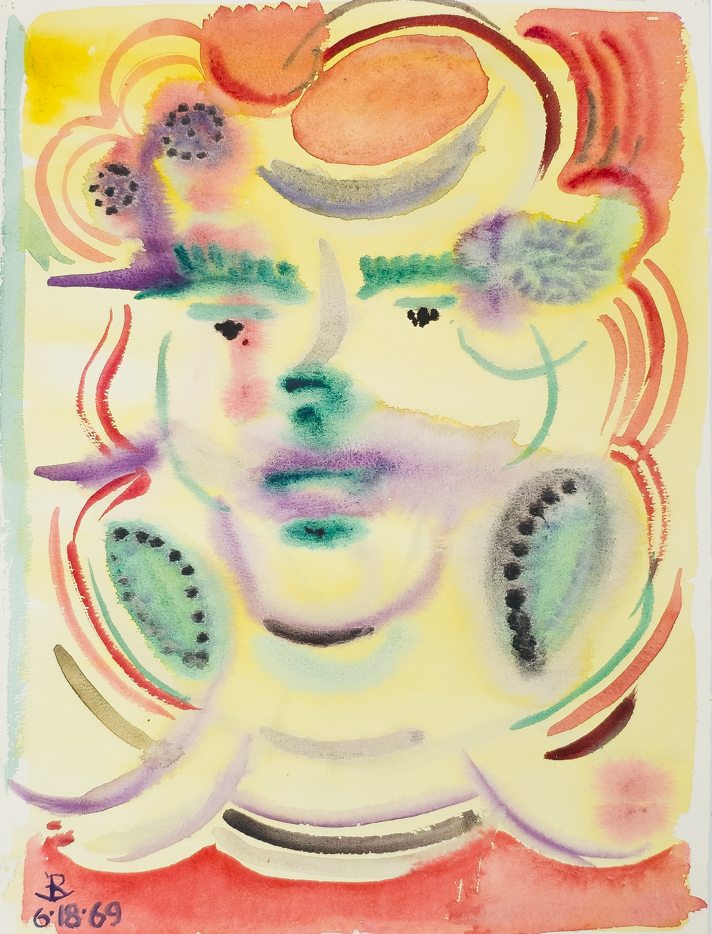 Portrait of a Lemon Lady - Robert Lohman