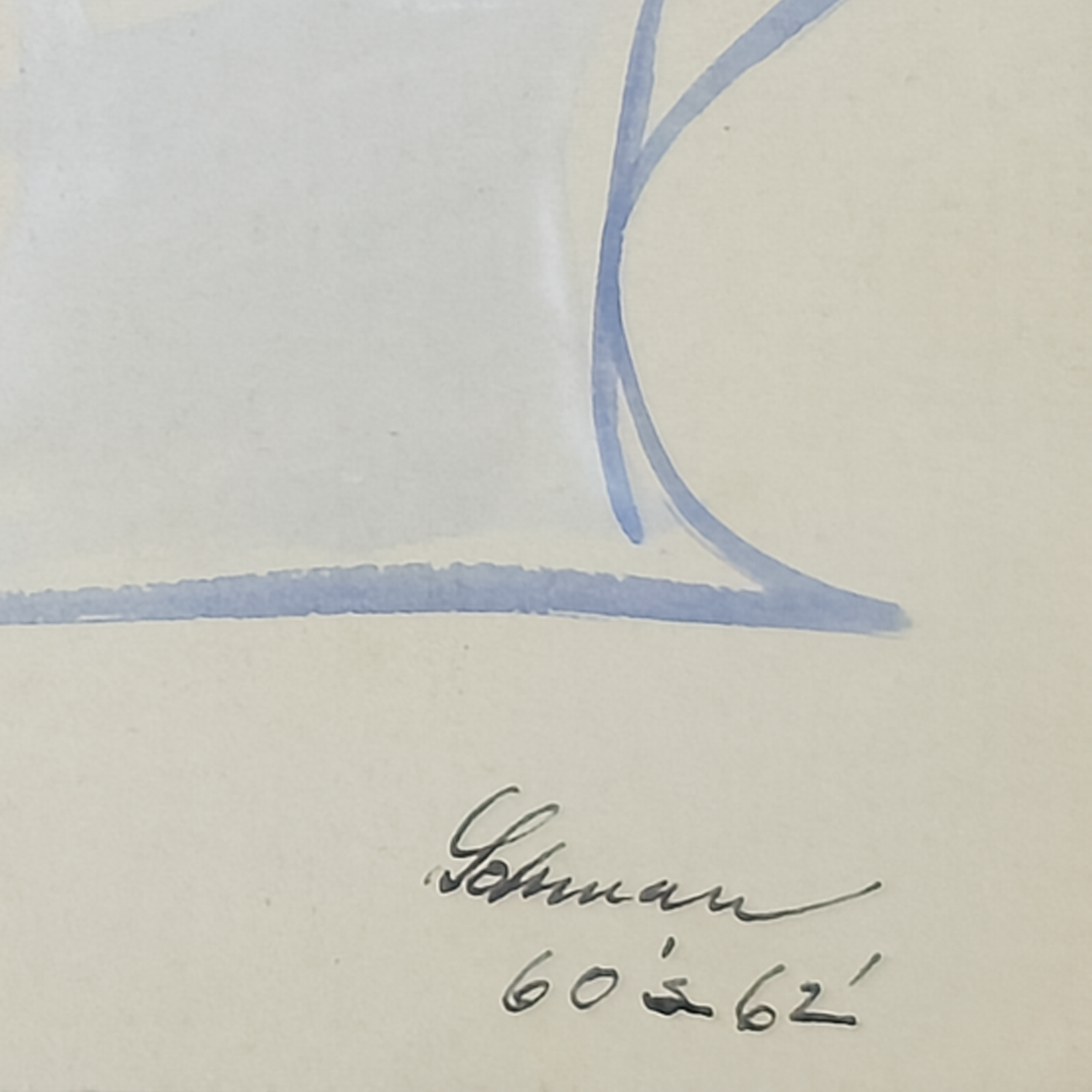 Two Abstracted and Lonely Figures - Robert Lohman