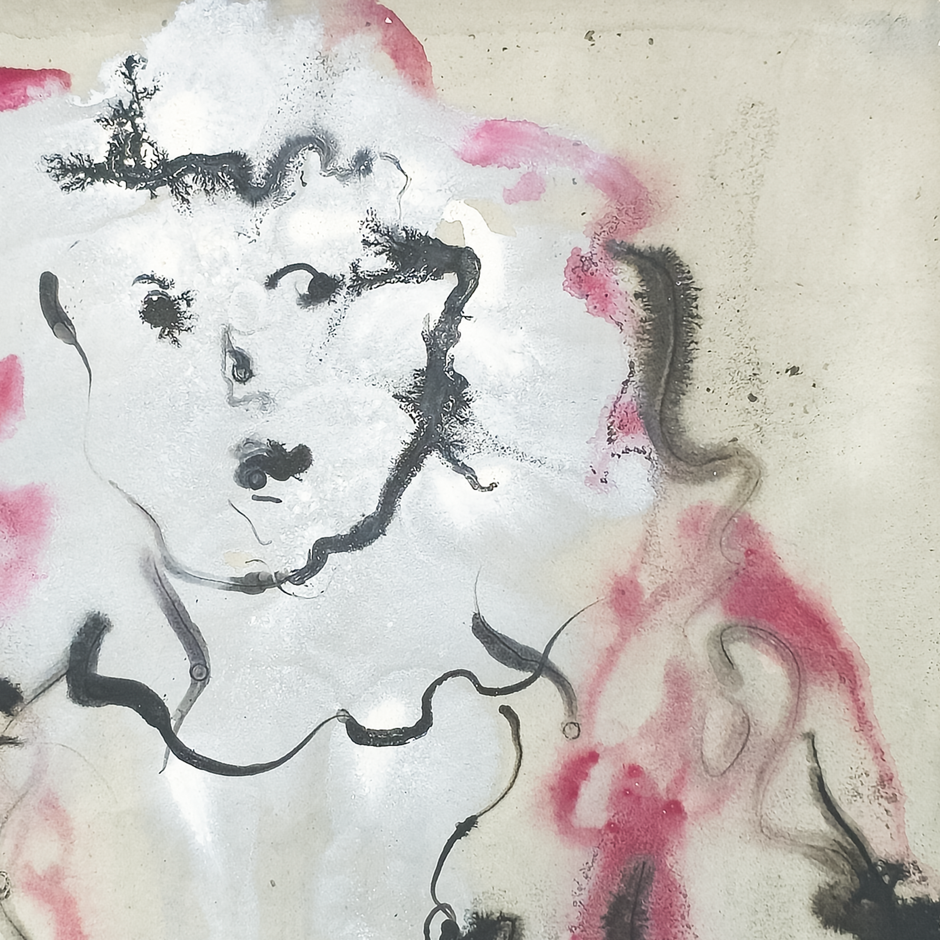 Girl with Flower - Robert Lohman