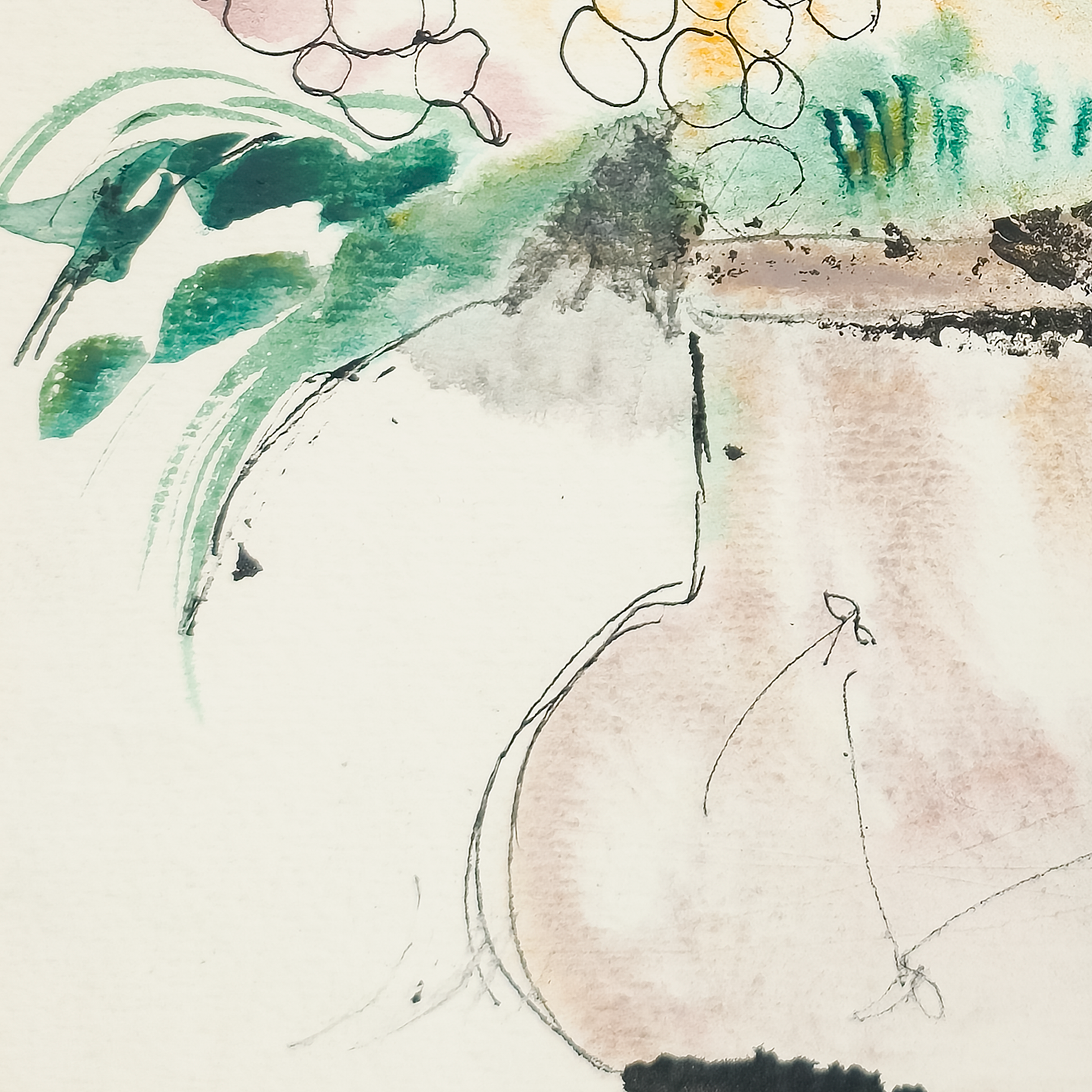 Vase and Flowers - Robert Lohman