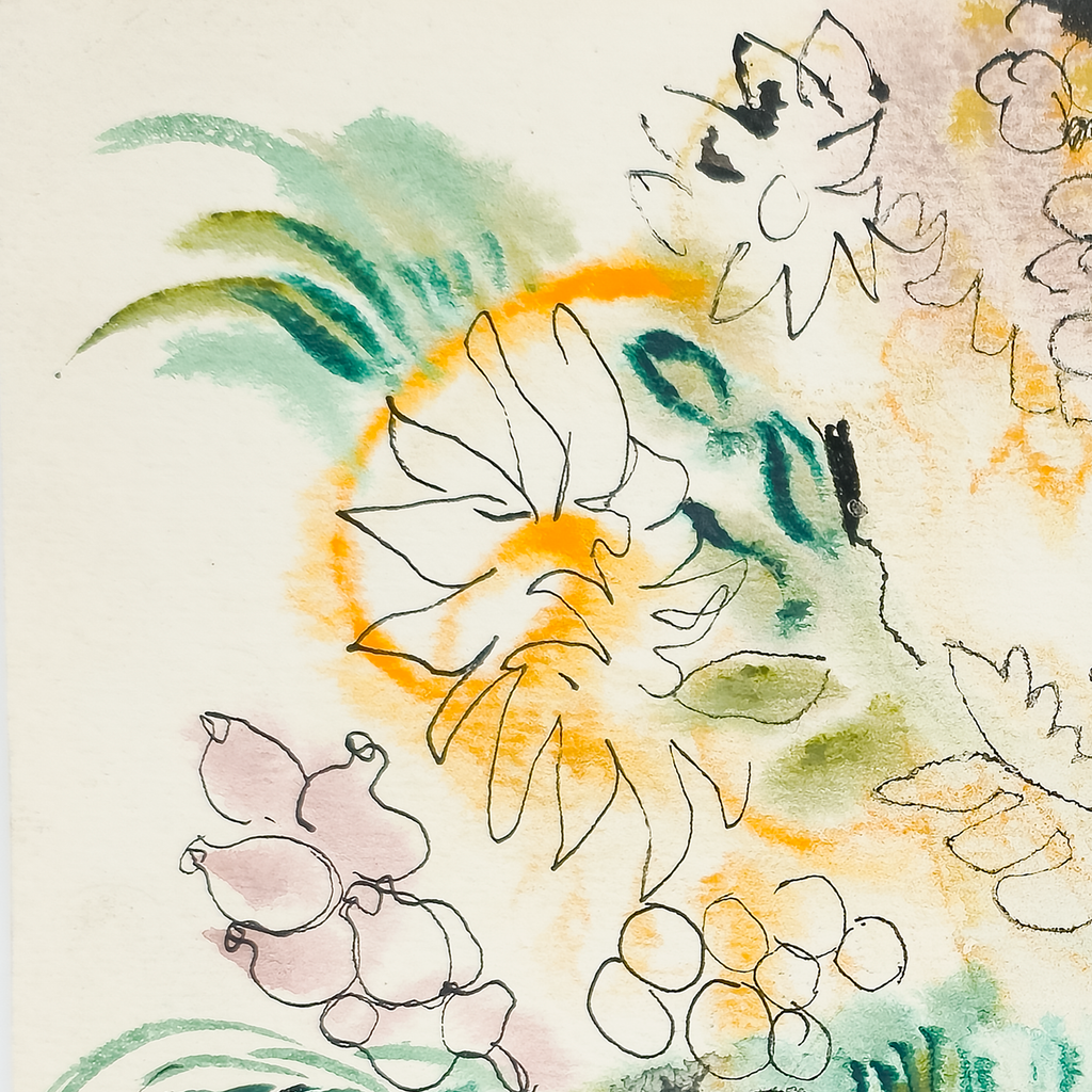 Vase and Flowers - Robert Lohman