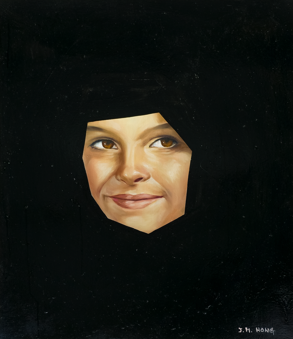 Smile Through the Octagonal Void - J.H. Hong, c. 1990s