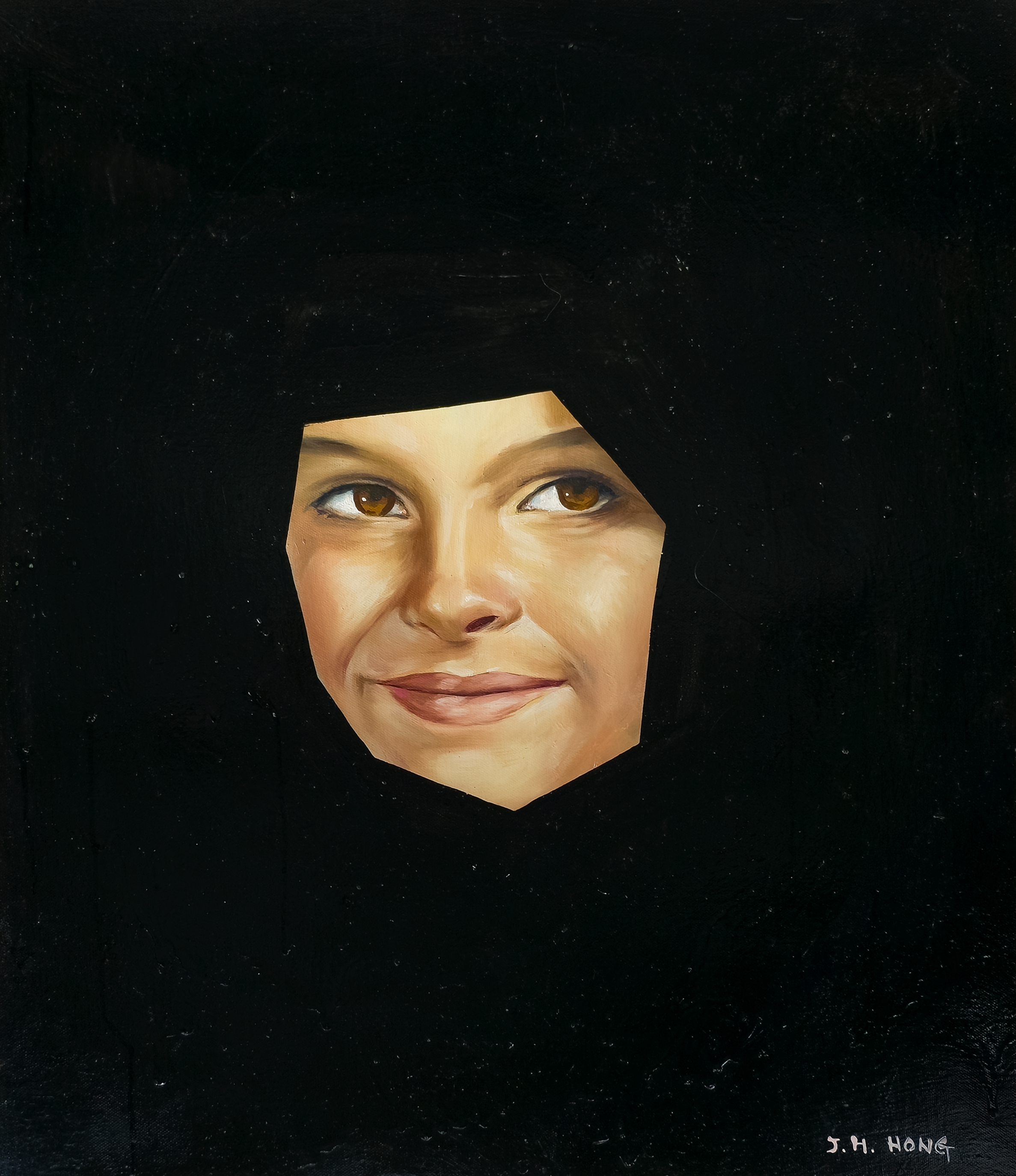Smile Through the Octagonal Void - J.H. Hong, c. 1990s