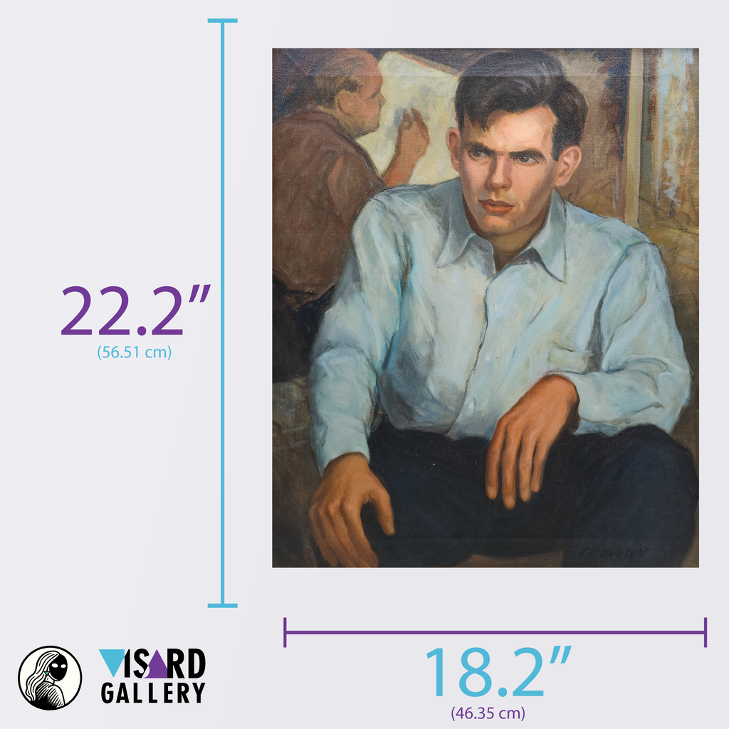 Portrait of a Young Man Jon - C.C. Hudson, c. 1936