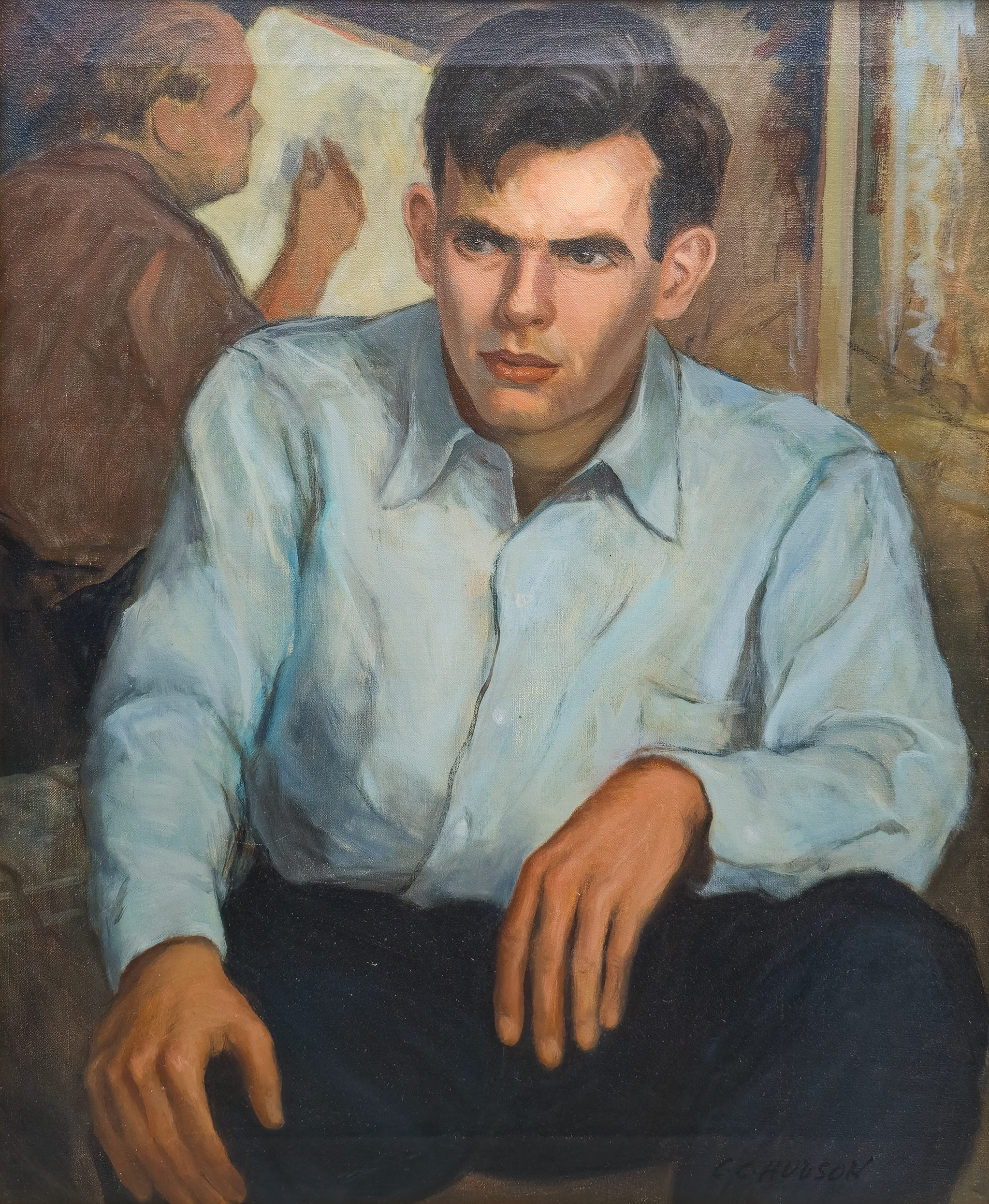 Portrait of a Young Man Jon - C.C. Hudson, c. 1936