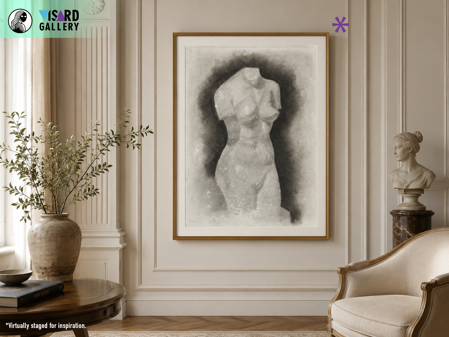 Study of a Female Torso - Andrea O., c. 1979