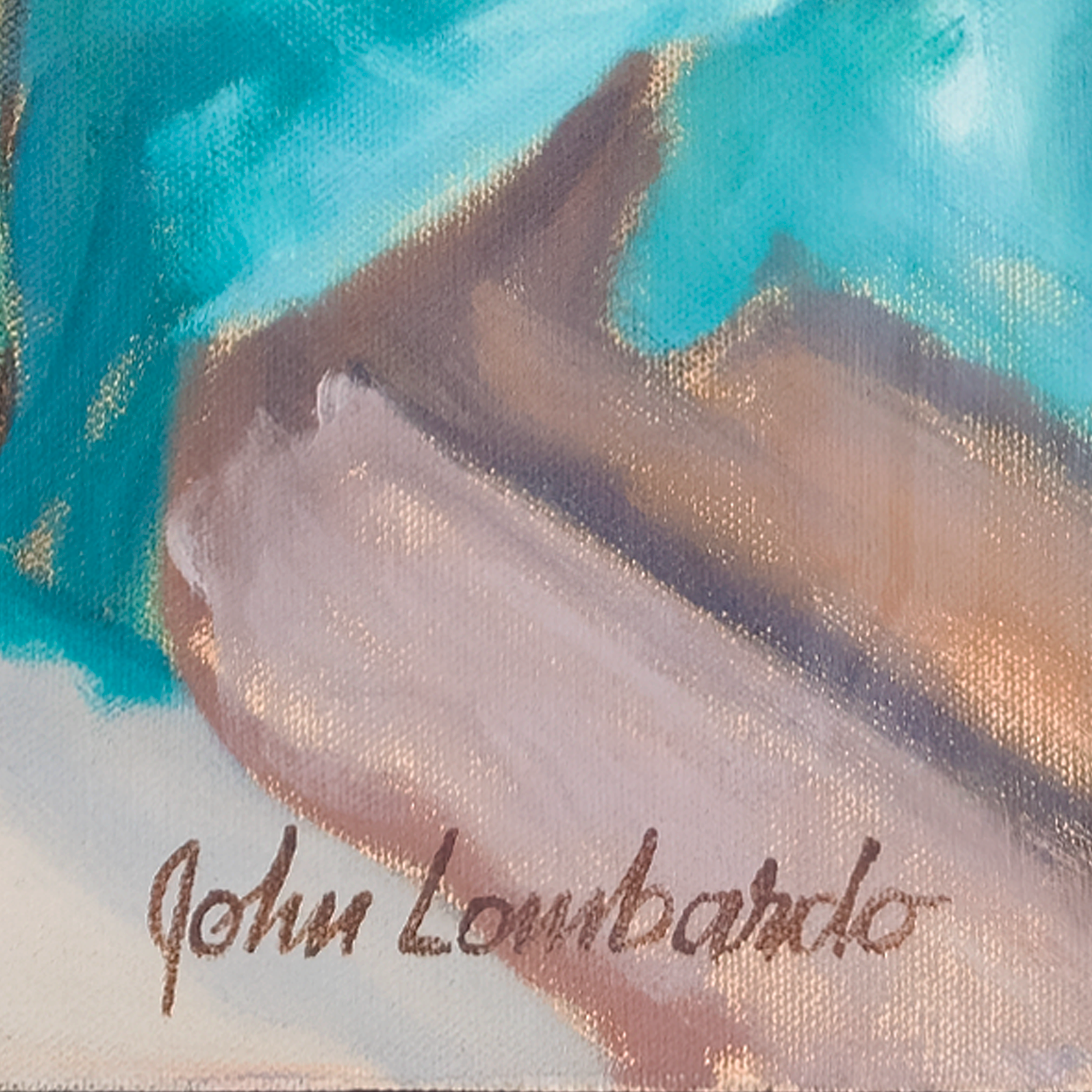 Male Nude with Distant Gaze - John Lombardo