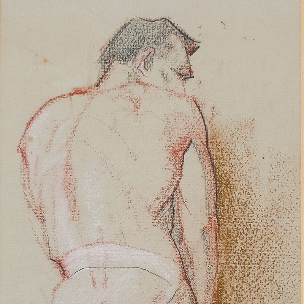 Study of a Male Nude - Paul Horbay