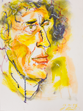 Portrait of an Expressionist Male - Frank Minuto