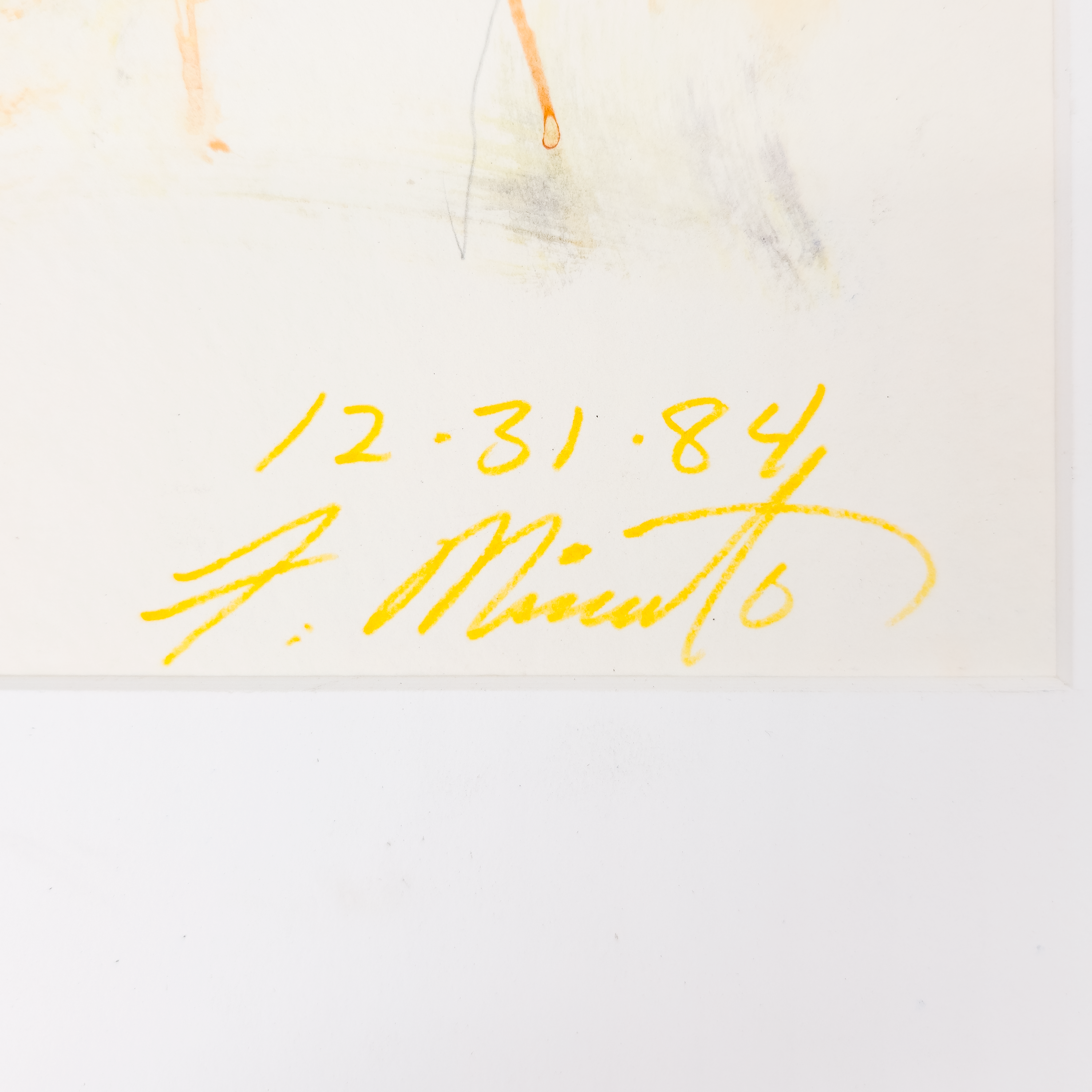 Portrait of an Expressionist Male - Frank Minuto