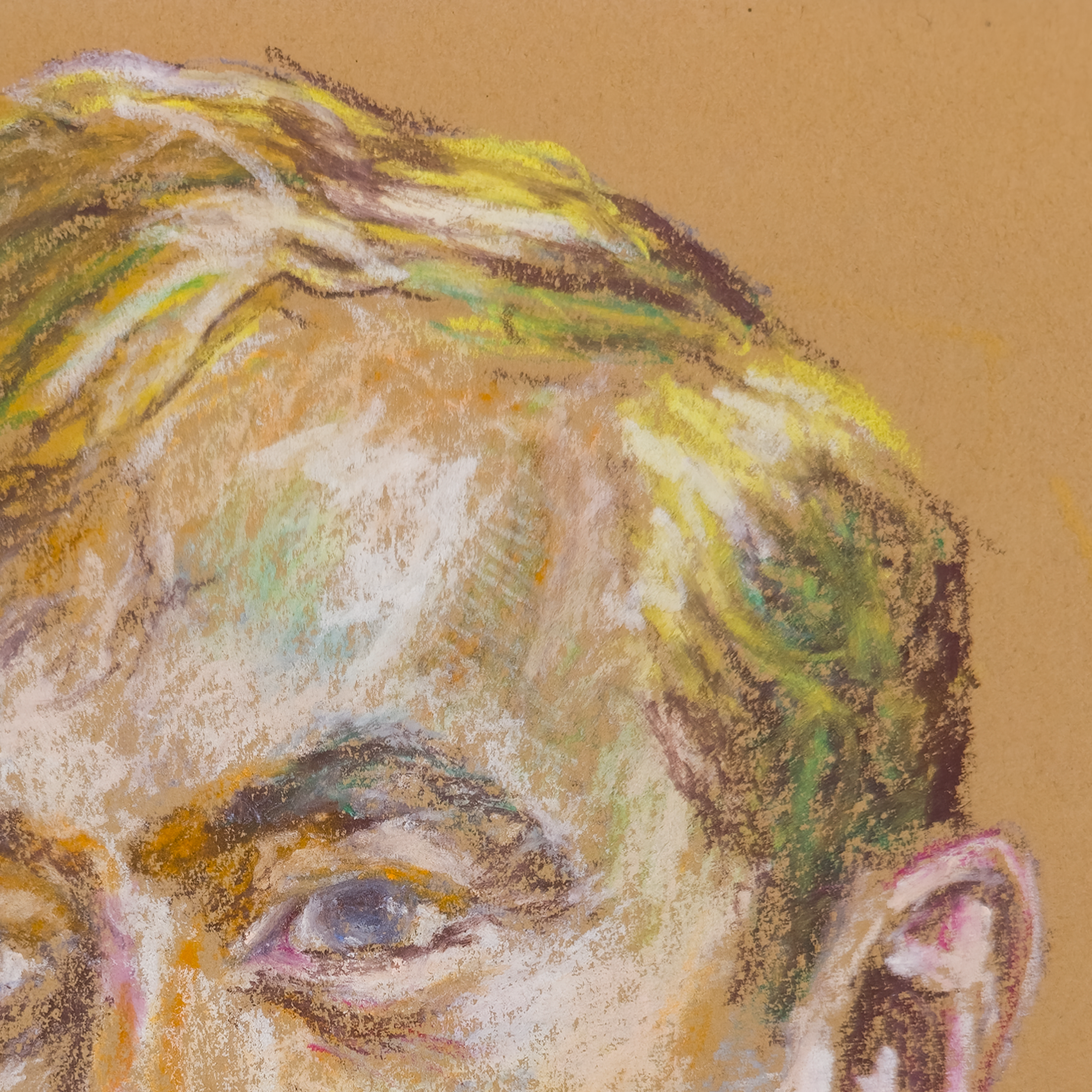 Portrait of a Young Blonde Man - Unknown