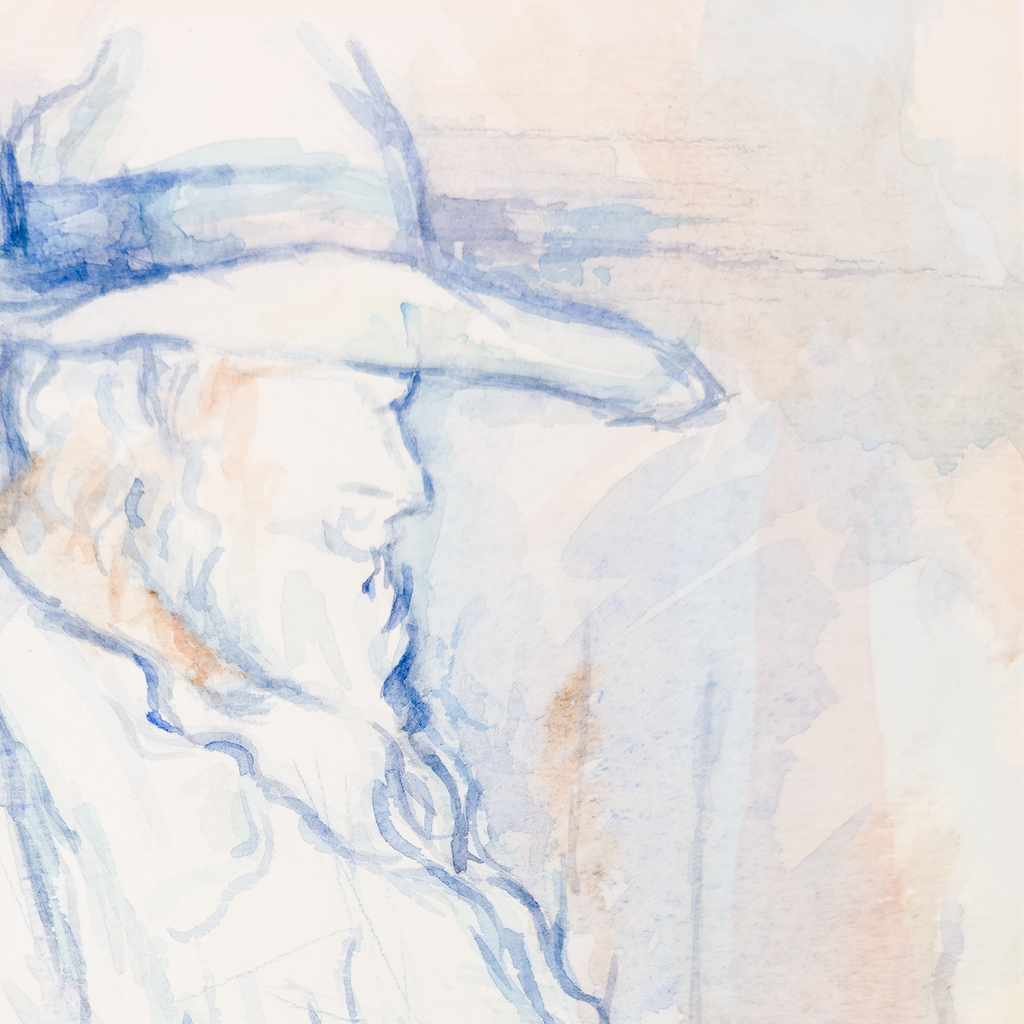 Bearded Man in Hat  - V. Morgan