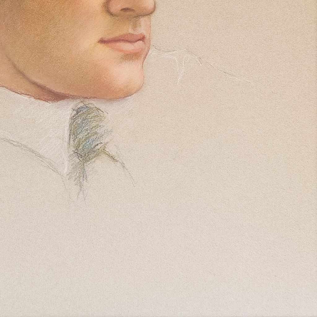Portrait of a Handsome Man - Vivian Louise (Freundt) Gugel