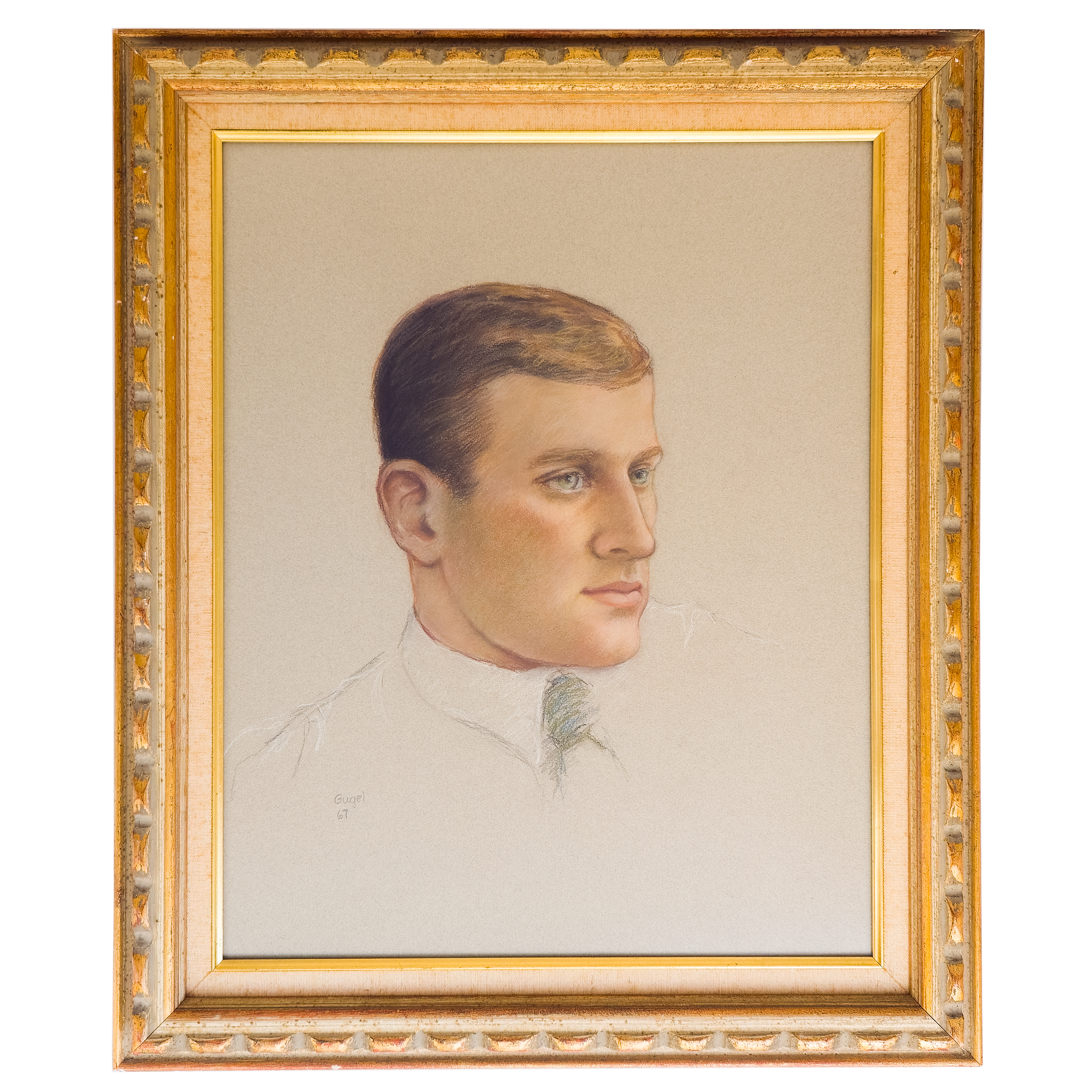 Portrait of a Handsome Man - Vivian Louise (Freundt) Gugel