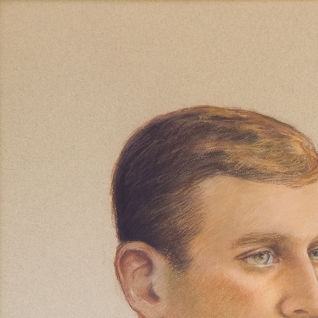 Portrait of a Handsome Man - Vivian Louise (Freundt) Gugel