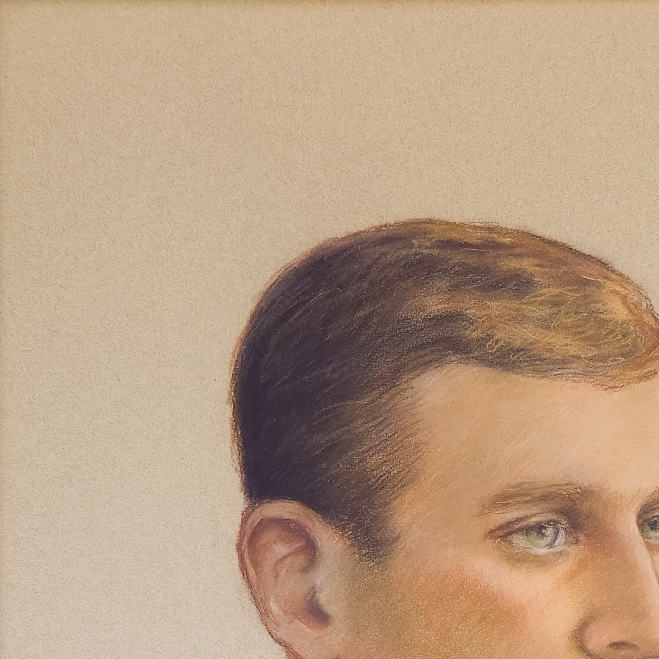 Portrait of a Handsome Man - Vivian Louise (Freundt) Gugel