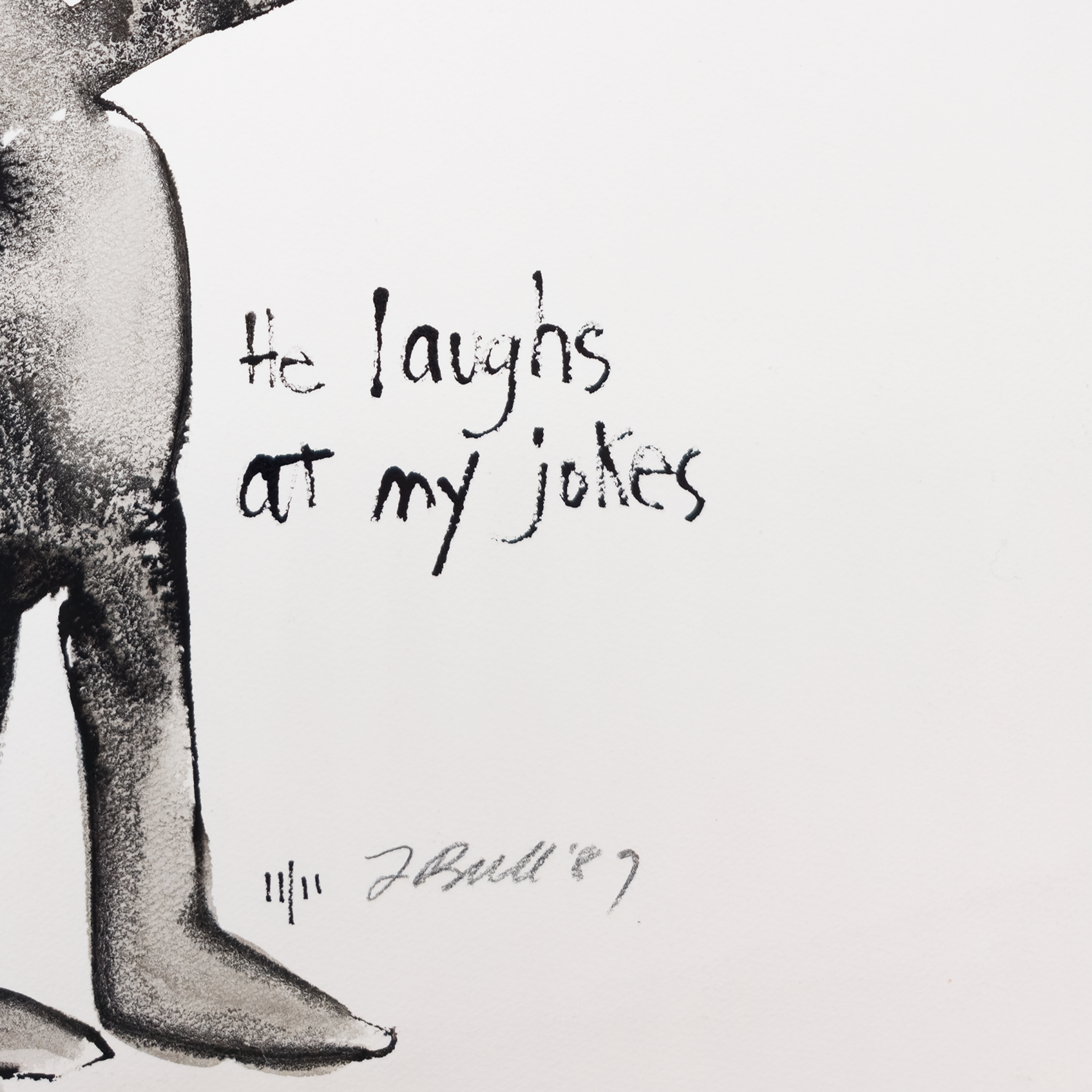 He Laughs at My Jokes - Fran Bull