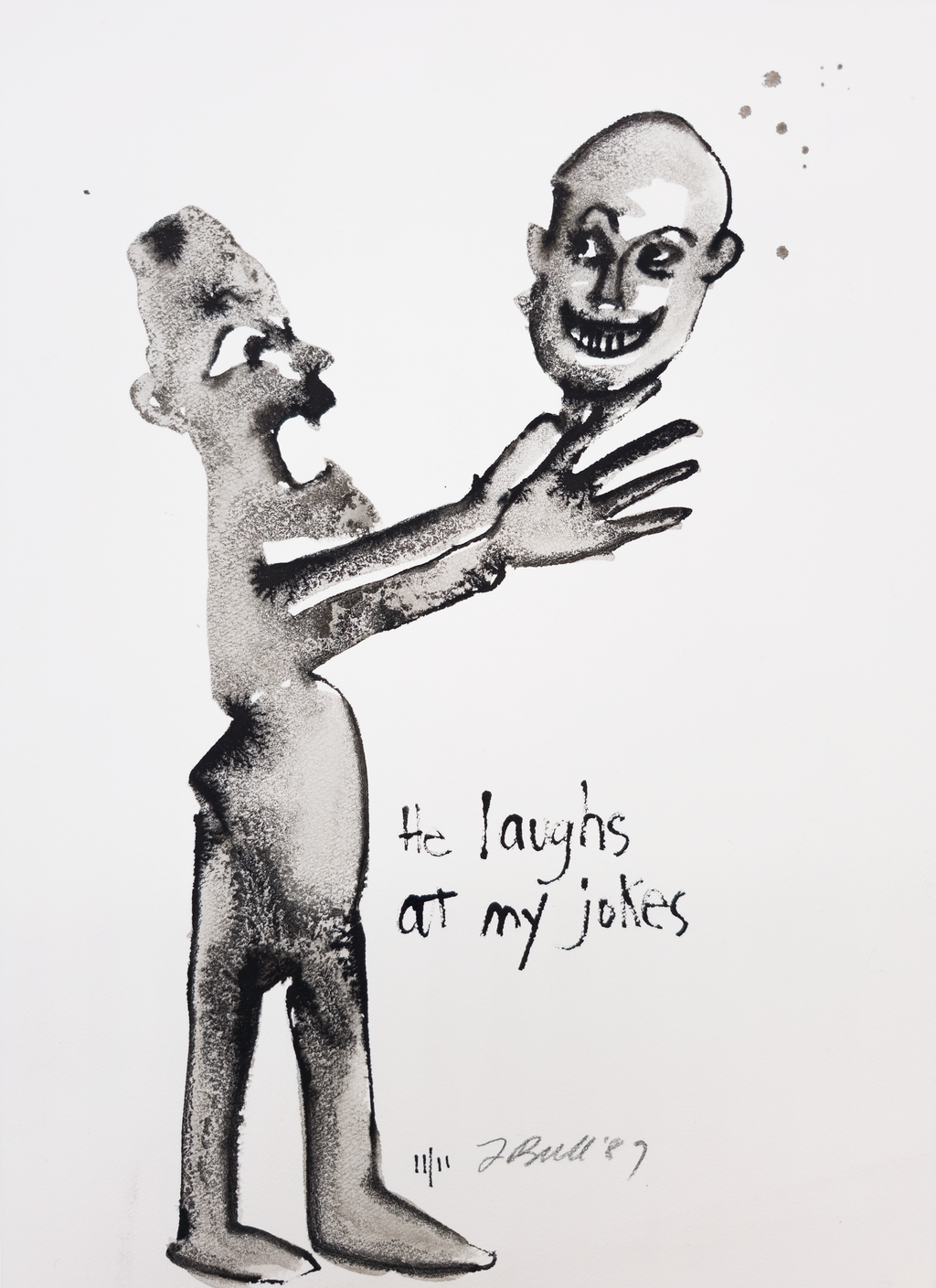 He Laughs at My Jokes - Fran Bull