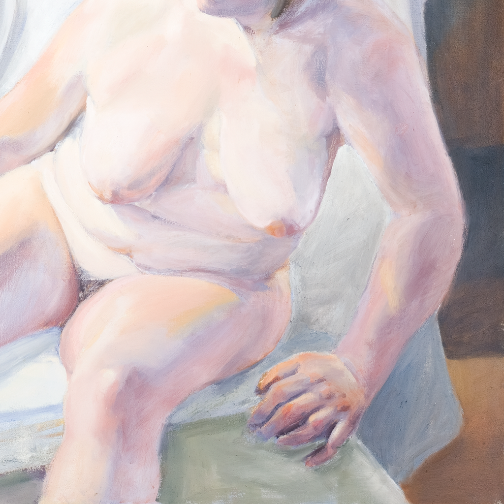 Nude on Armchair - Patrick Ross Arnold