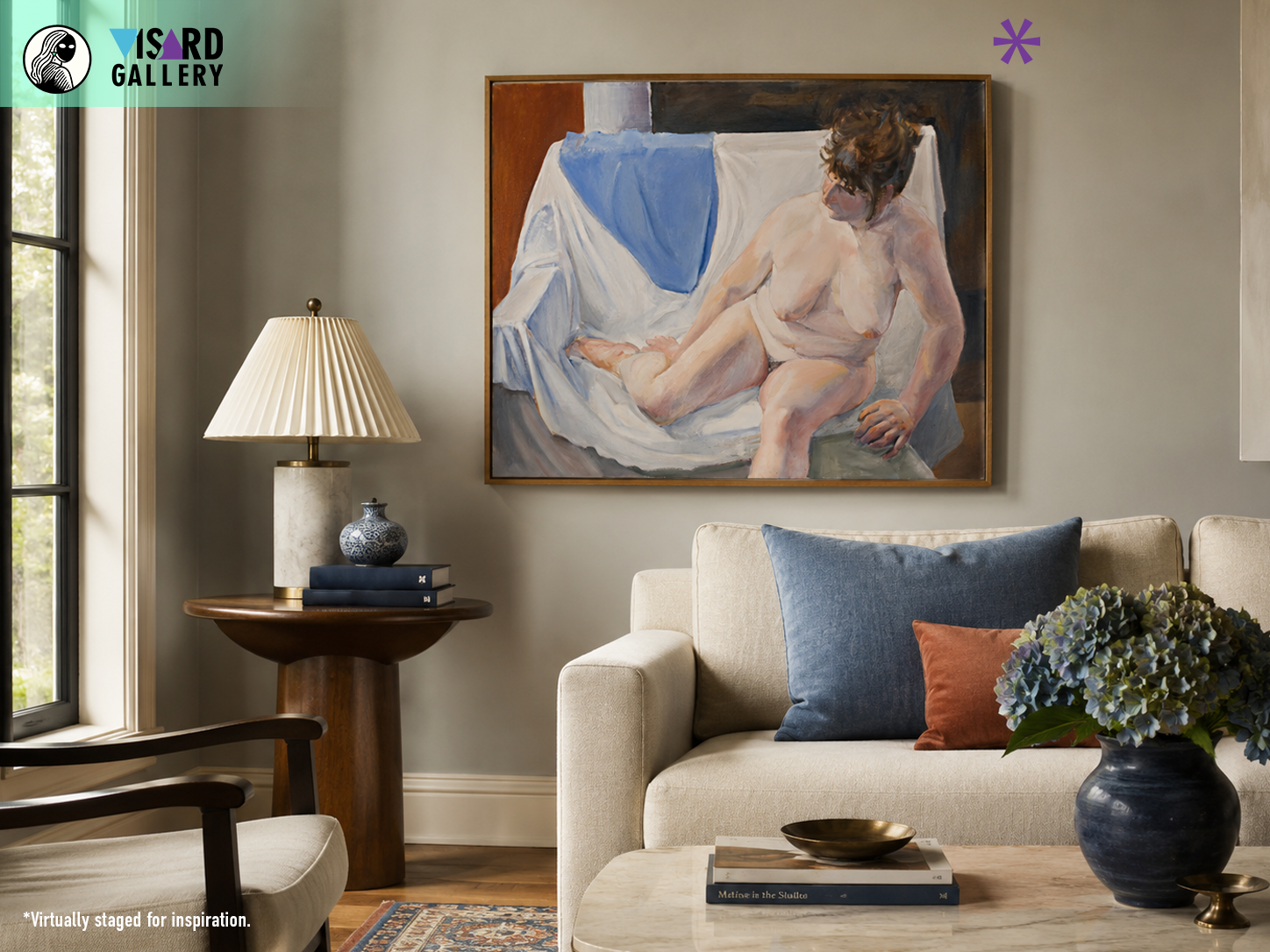 Nude on Armchair - Patrick Ross Arnold
