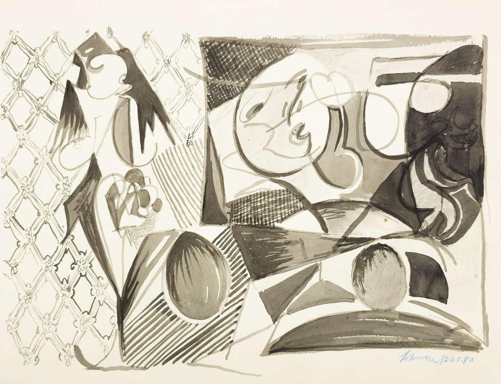 Figures in a Divided Interior - Robert Lohman