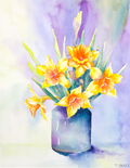 Daffodils in Vase  - Tomoko Parry