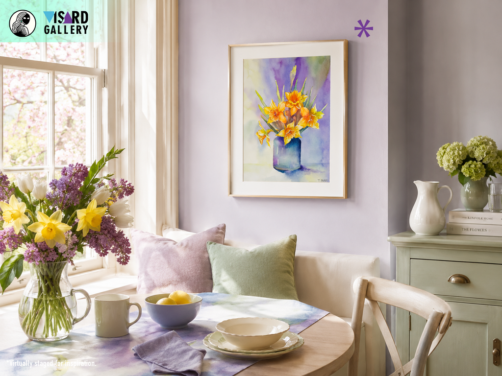 Daffodils in Vase  - Tomoko Parry